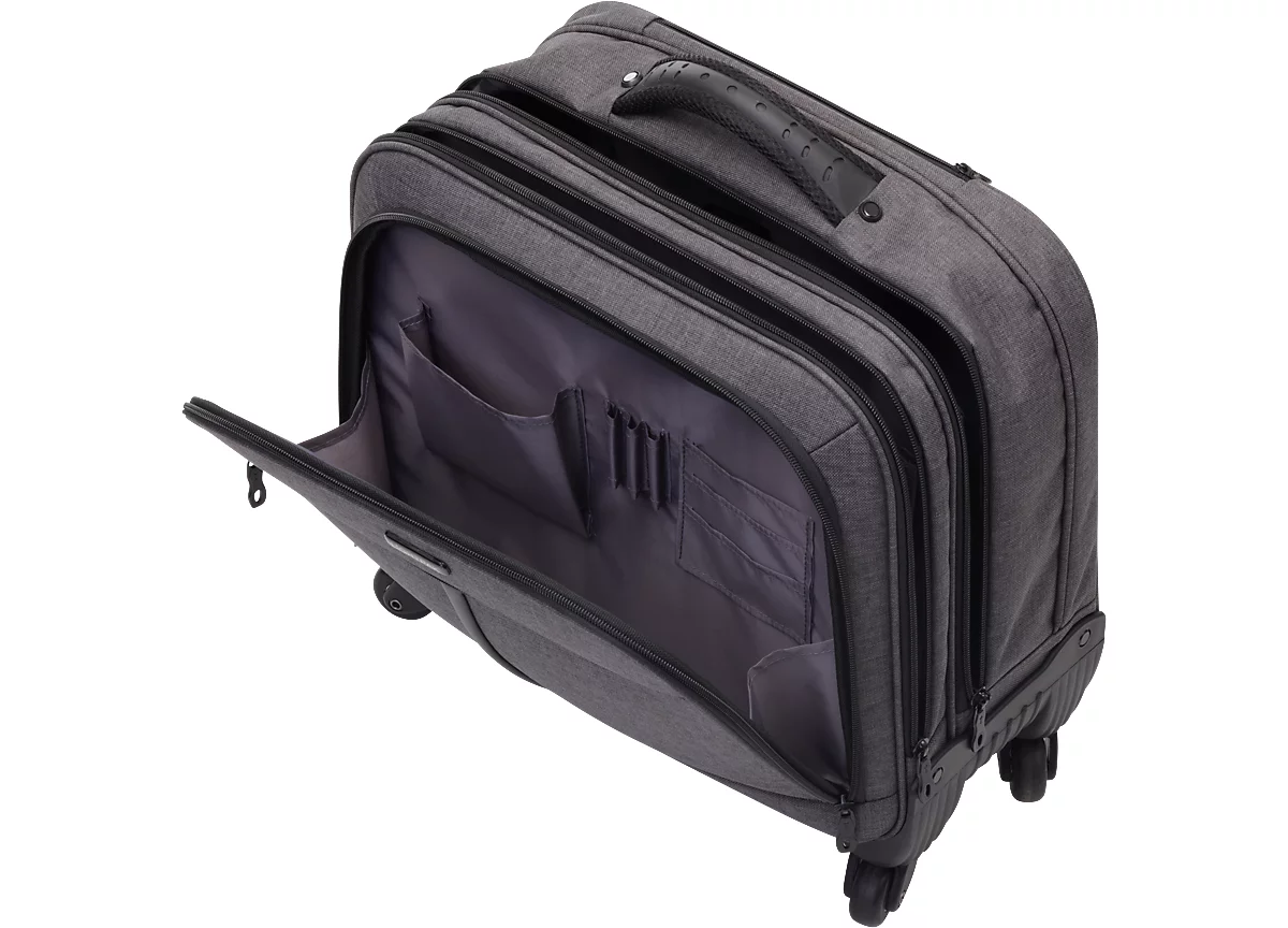 Bewolkt Heel veel goeds In LIGHTPAK laptoptrolley voor 17 inch laptops, vergrendelbaar trolley-onderstel,  3 vakken, voordelig kopen | Schäfer Shop