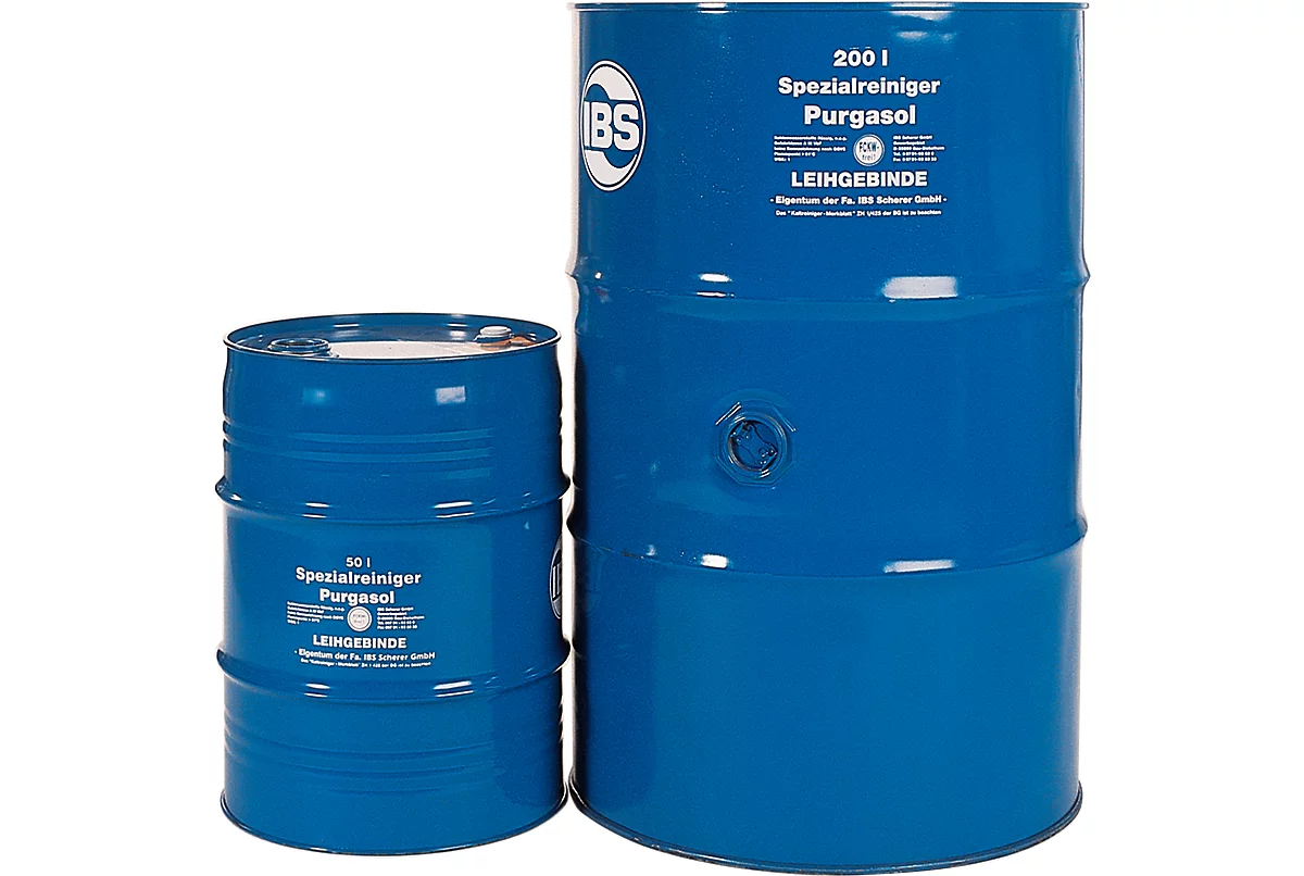 Limpiador especial IBS Purgasol, en barril, 200 litros