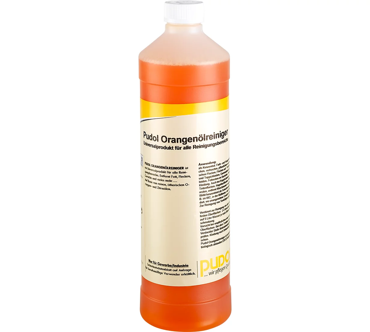 Limpiador universal de aceite de naranja, botella de 1 litro