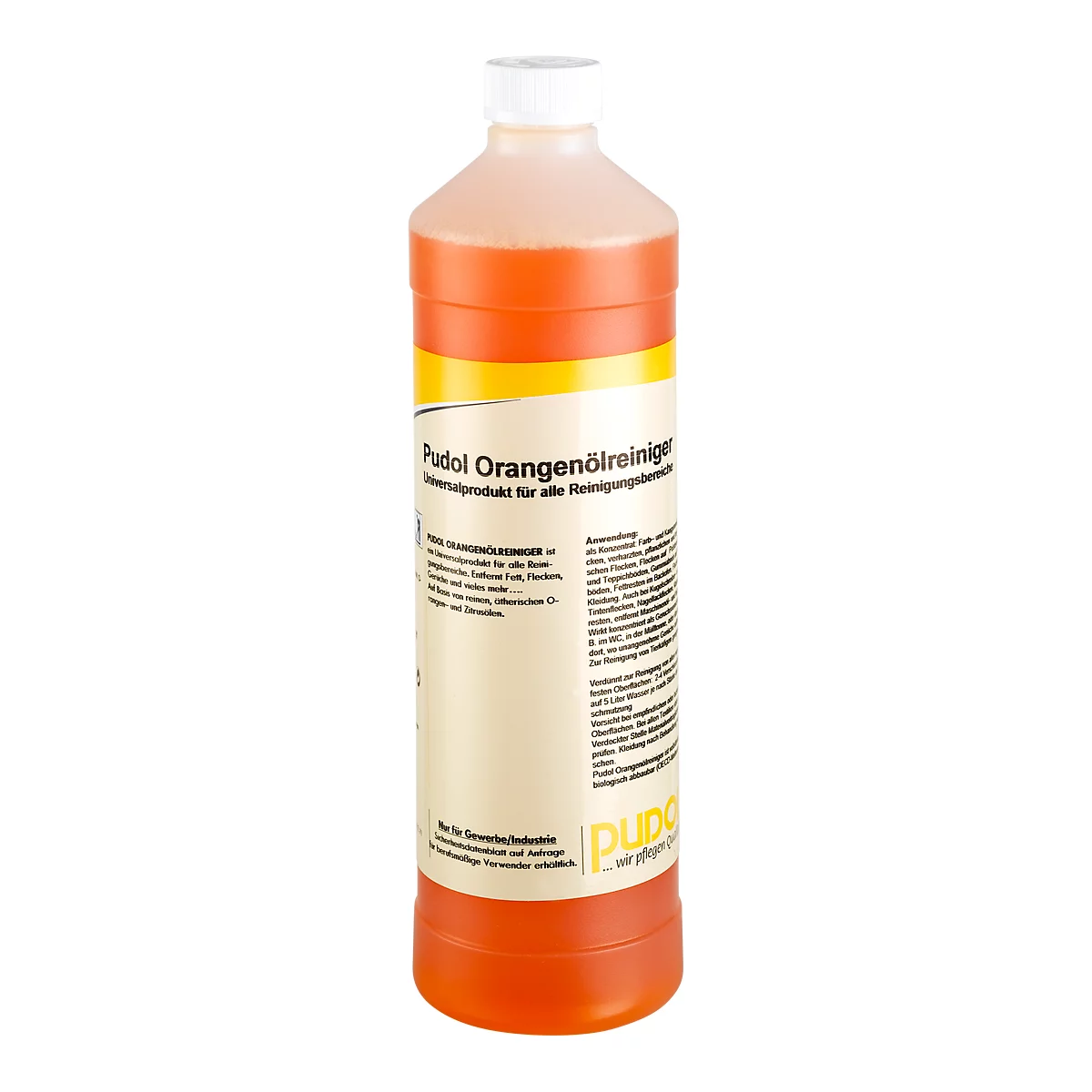 Limpiador universal de aceite de naranja, botella de 1 litro