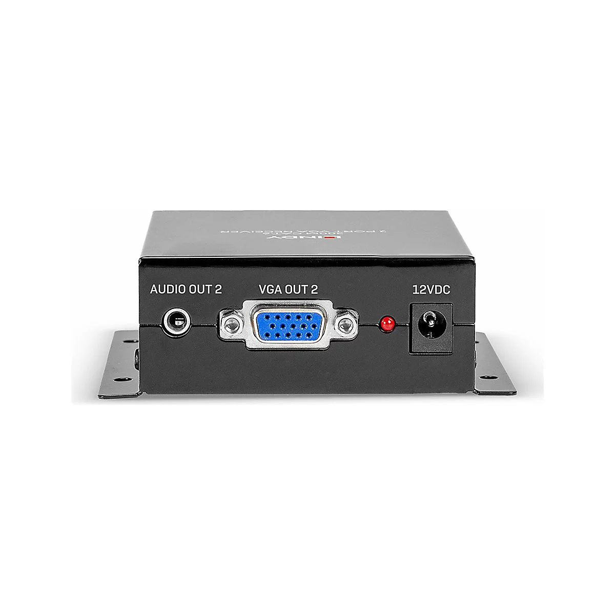 LINDY Cat.6 2 Port VGA Receiver - Erweiterung für Video/Audio