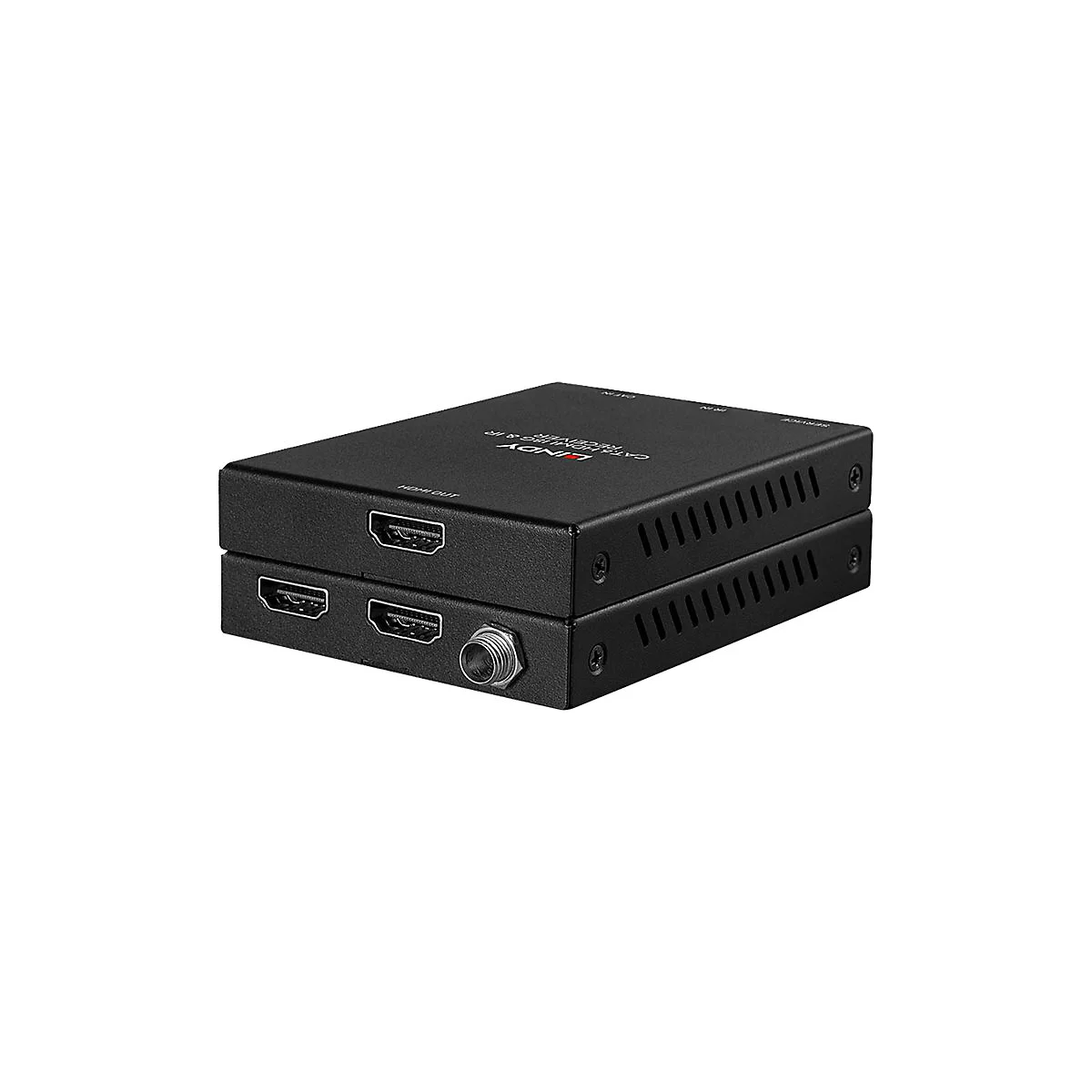LINDY Cat.6 HDMI 18G & IR Extender with PoC & Loop Out - Sender und Empfänger - Extender Video/Audio/infrarot/Strom - bis zu 50 m
