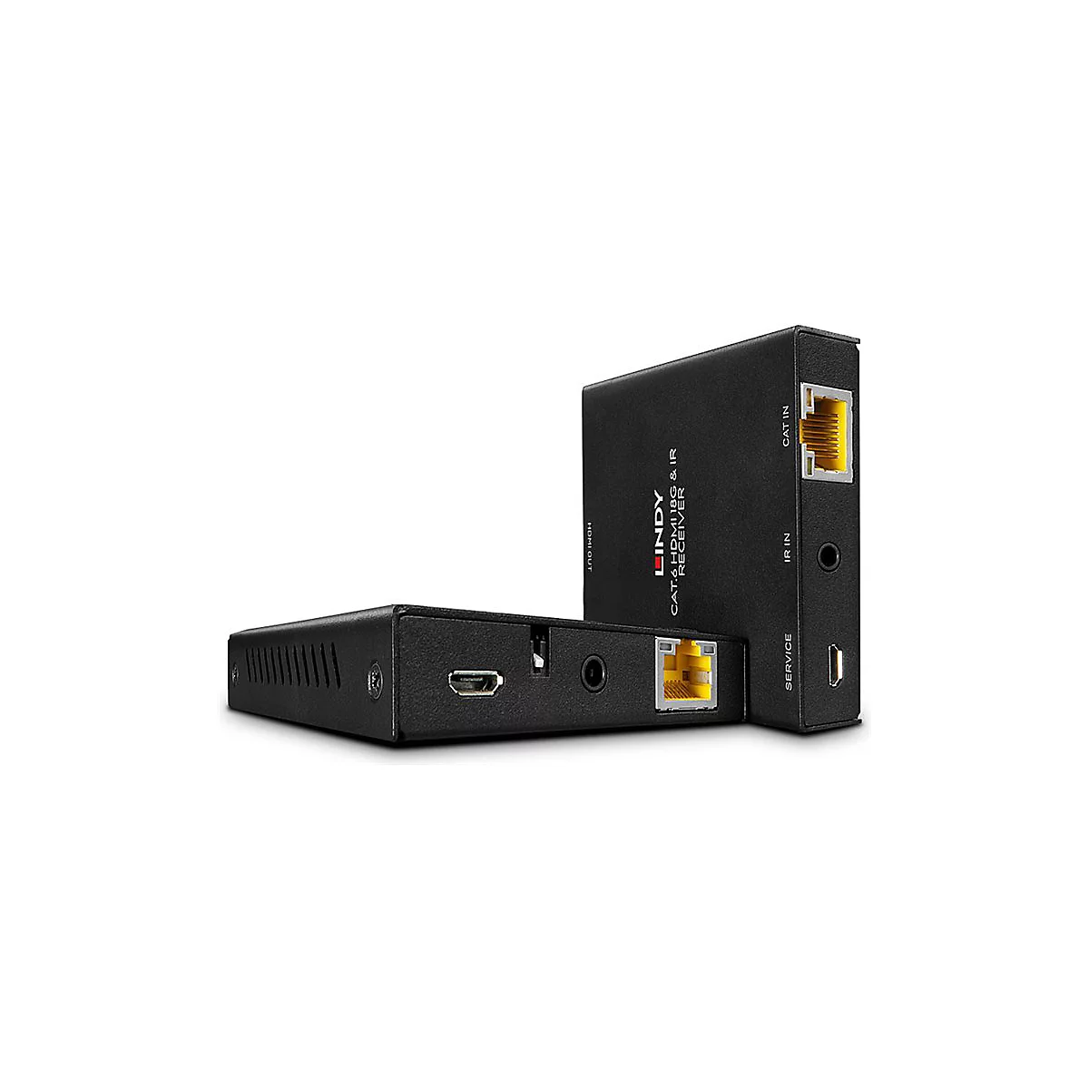 LINDY Cat.6 HDMI 18G & IR Extender with PoC & Loop Out - Sender und Empfänger - Extender Video/Audio/infrarot/Strom - bis zu 50 m