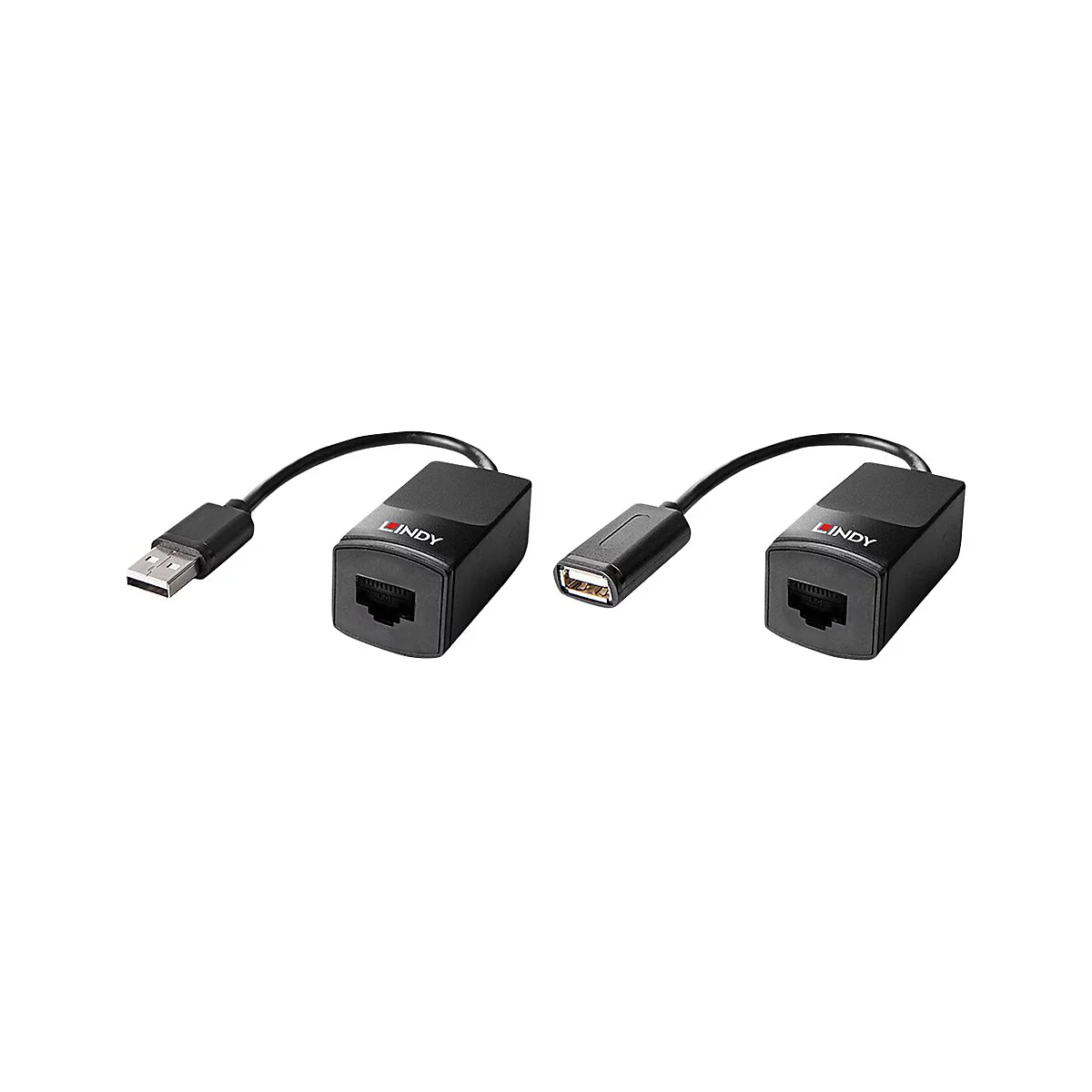 LINDY Extender Basic - USB-Erweiterung - USB, CATx - über CAT 5e/6 - bis zu 60 m