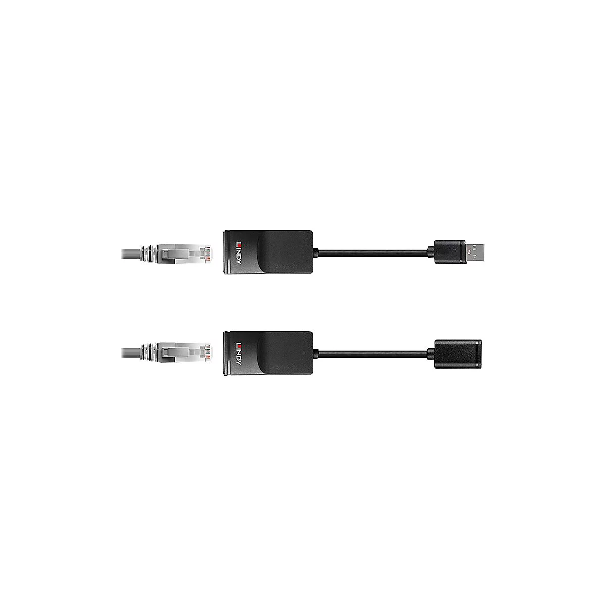 LINDY Extender Basic - USB-Erweiterung - USB, CATx - über CAT 5e/6 - bis zu 60 m