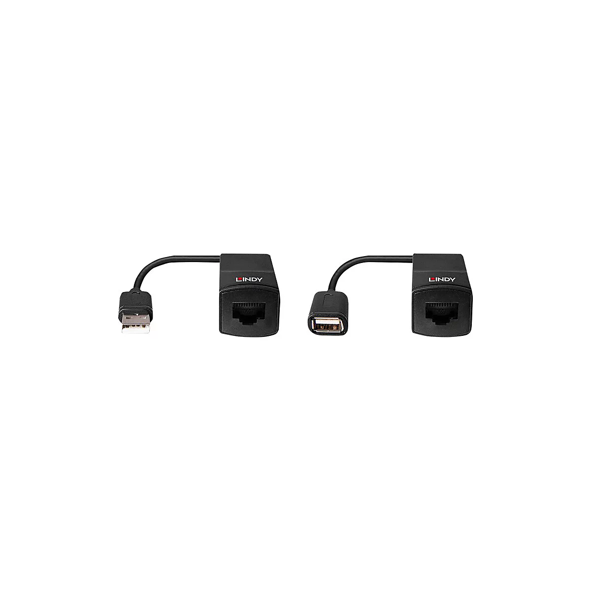 LINDY Extender Basic - USB-Erweiterung - USB, CATx - über CAT 5e/6 - bis zu 60 m