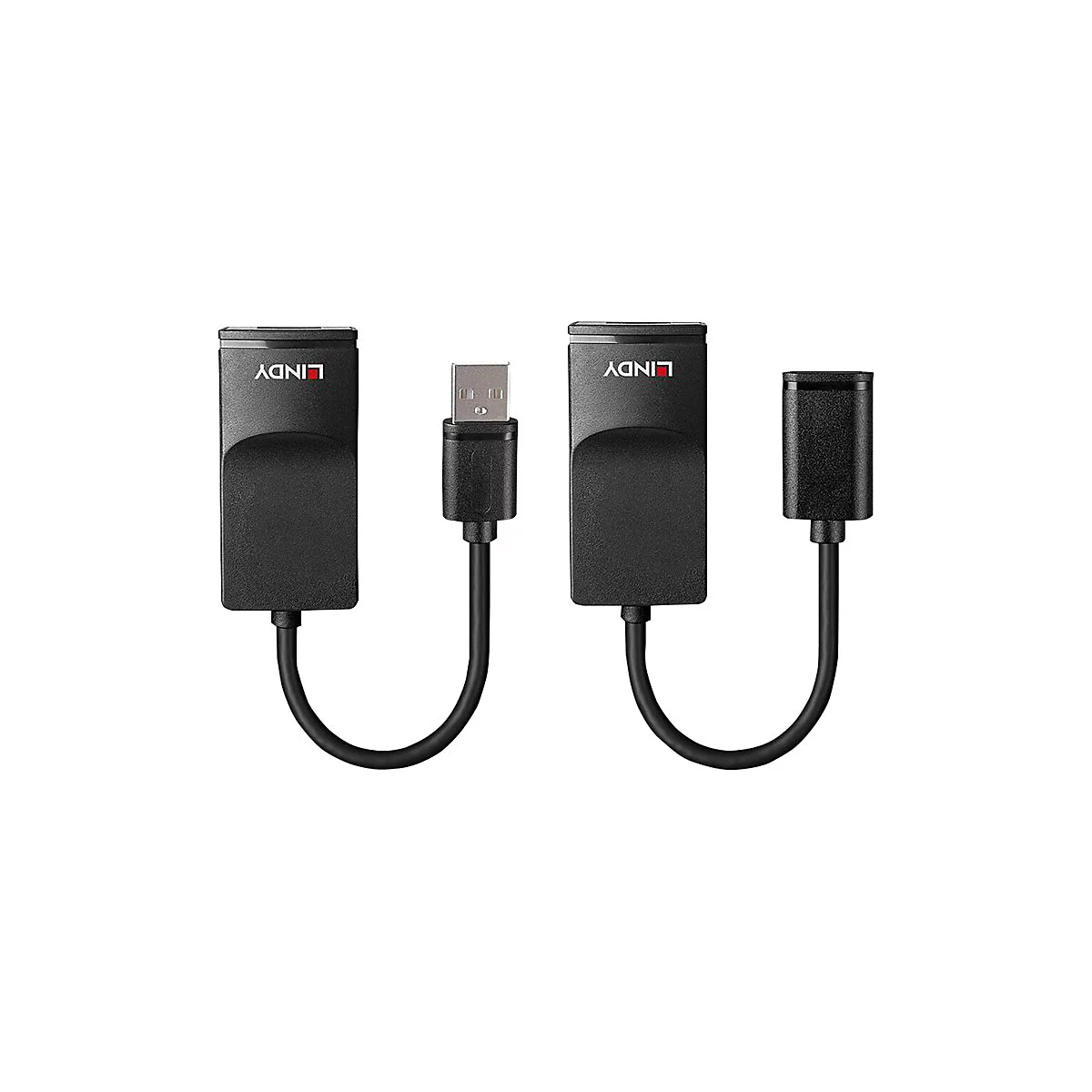 LINDY Extender Basic - USB-Erweiterung - USB, CATx - über CAT 5e/6 - bis zu 60 m