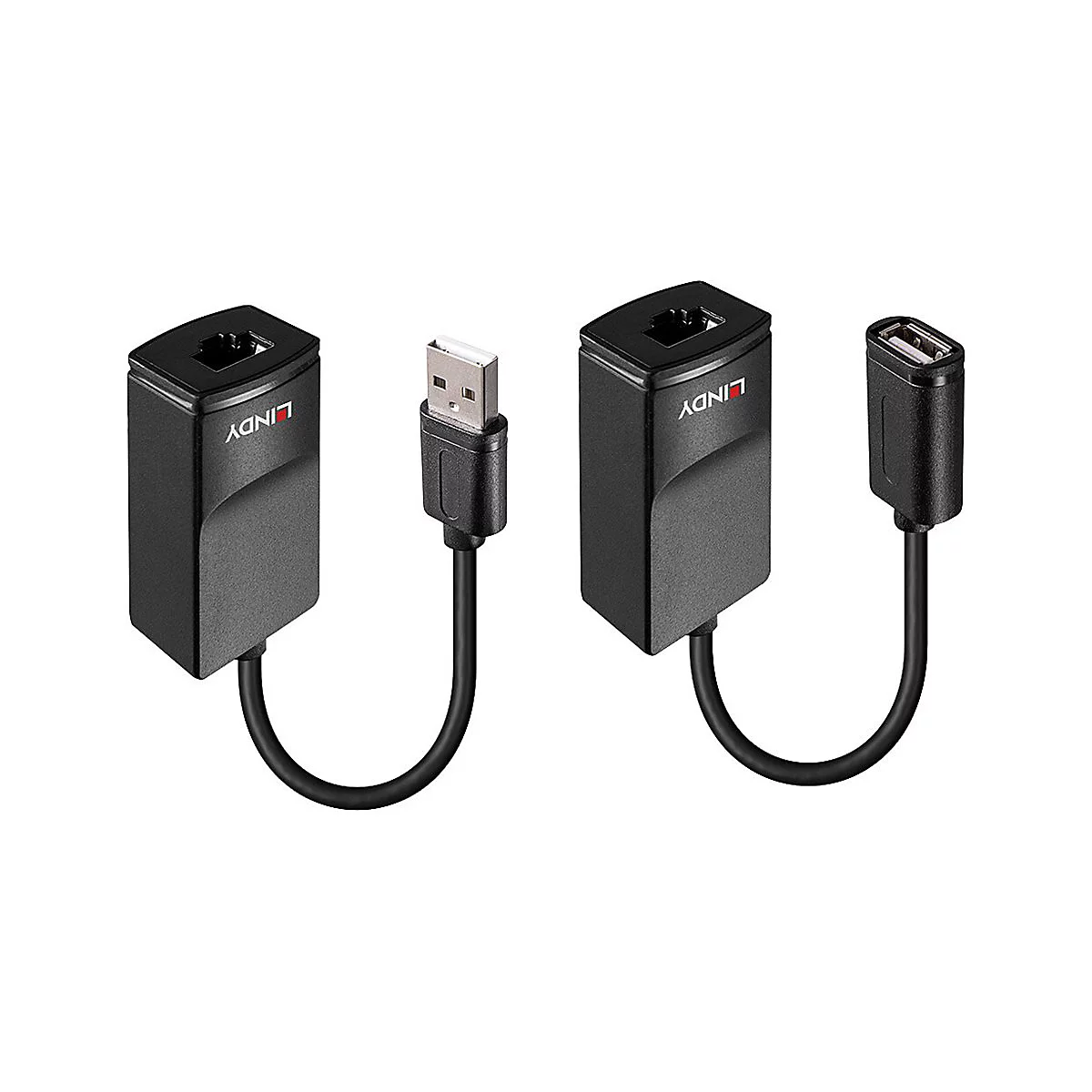 LINDY Extender Basic - USB-Erweiterung - USB, CATx - über CAT 5e/6 - bis zu 60 m