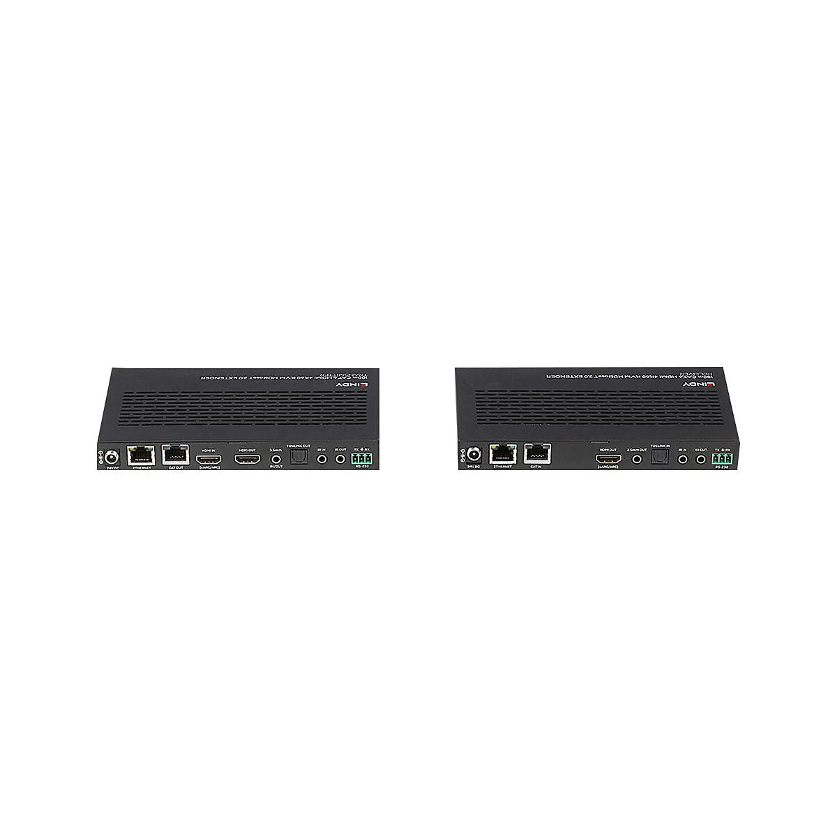 LINDY Extender - Erweiterung für Video/Audio - HDMI, RS-232, HDBaseT 3.0, USB 2.0 - über CAT 6a - bis zu 100 m