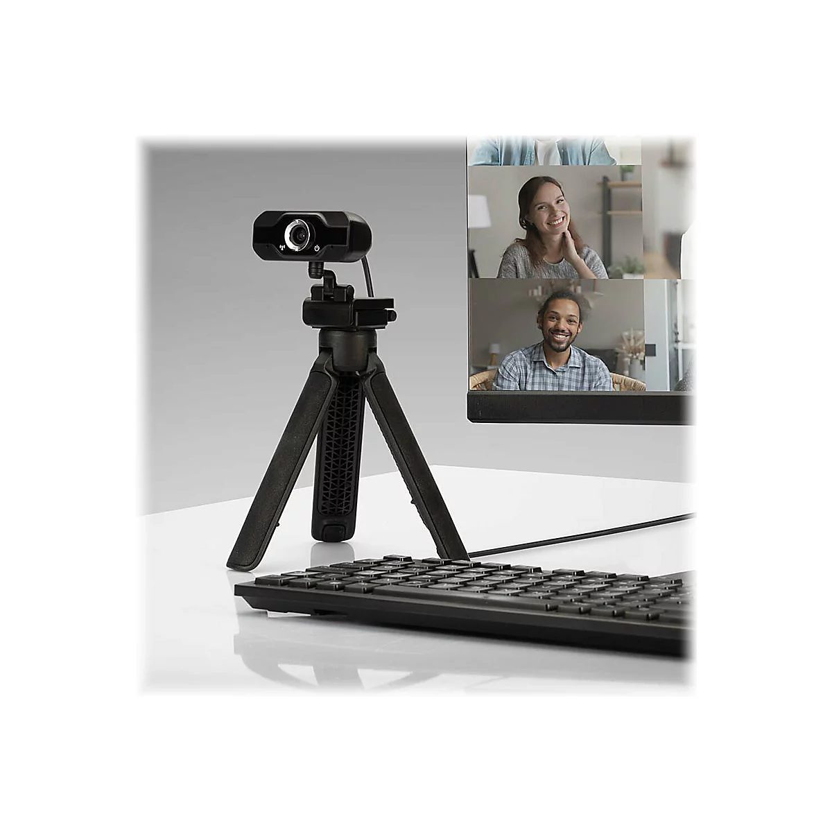 Lindy Full HD 1080p Webcam with Microphone - Webcam