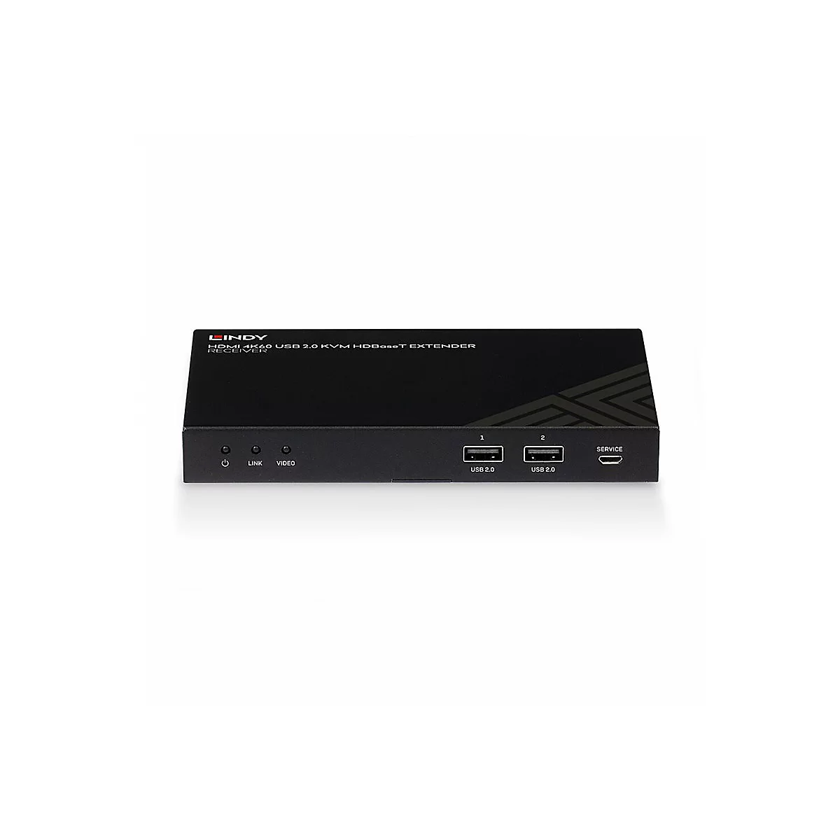 LINDY - KVM / Audio / Serial / Infrared Extender - Empfänger - HDBaseT 2.0 - über CAT 6 - USB