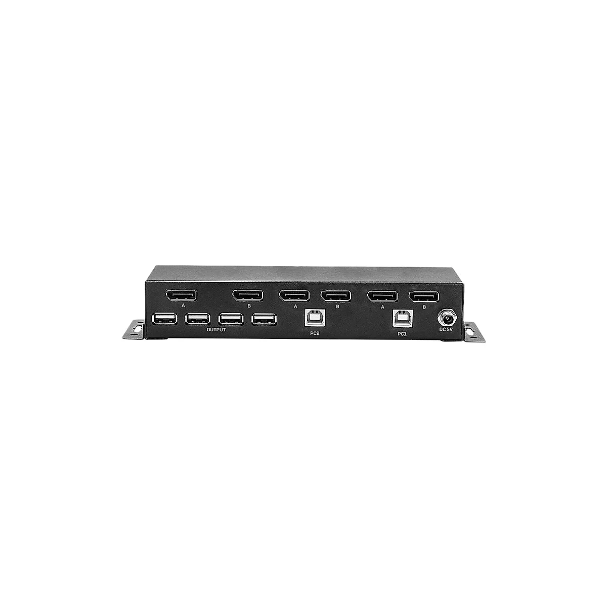 Lindy - KVM-/Audio-/USB-Switch - 2 x KVM/Audio/USB - 1 lokaler Benutzer - Desktop