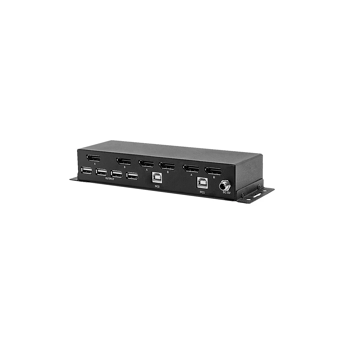 Lindy - KVM-/Audio-/USB-Switch - 2 x KVM/Audio/USB - 1 lokaler Benutzer - Desktop
