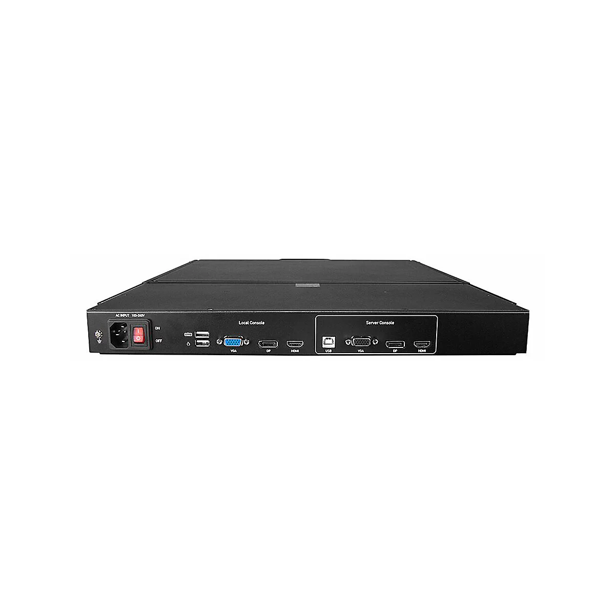 Lindy - KVM-Konsole - USB - 43.2 cm (17') - Rack - einbaufähig