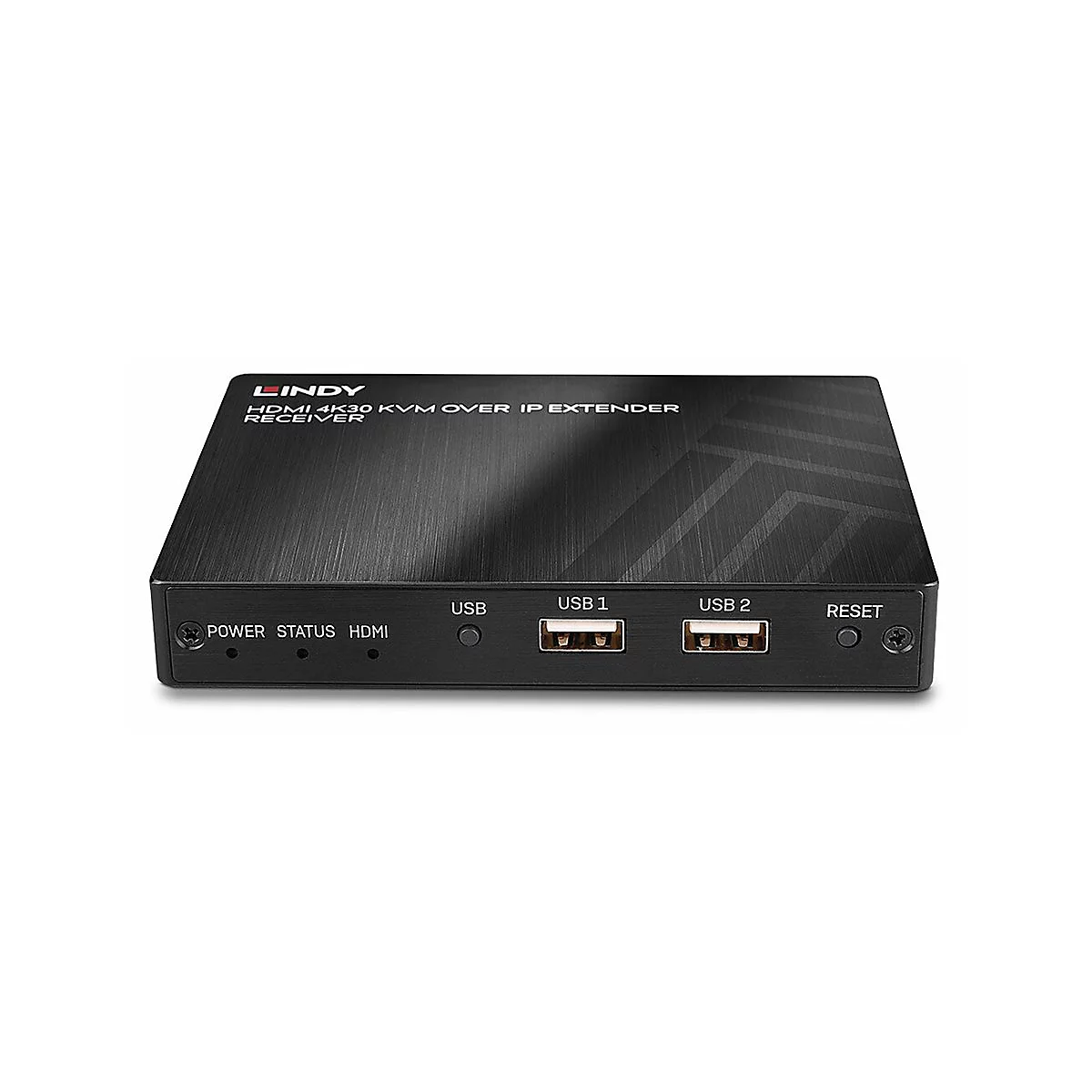 LINDY KVM over IP Extender, Receiver - KVM/Infrarot-Extender - GigE, HDMI
