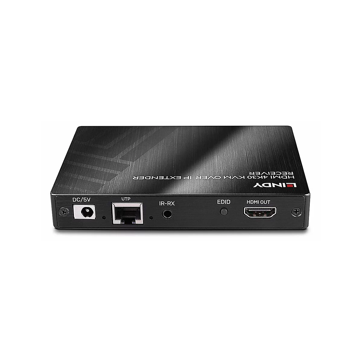 LINDY KVM over IP Extender, Receiver - KVM/Infrarot-Extender - GigE, HDMI