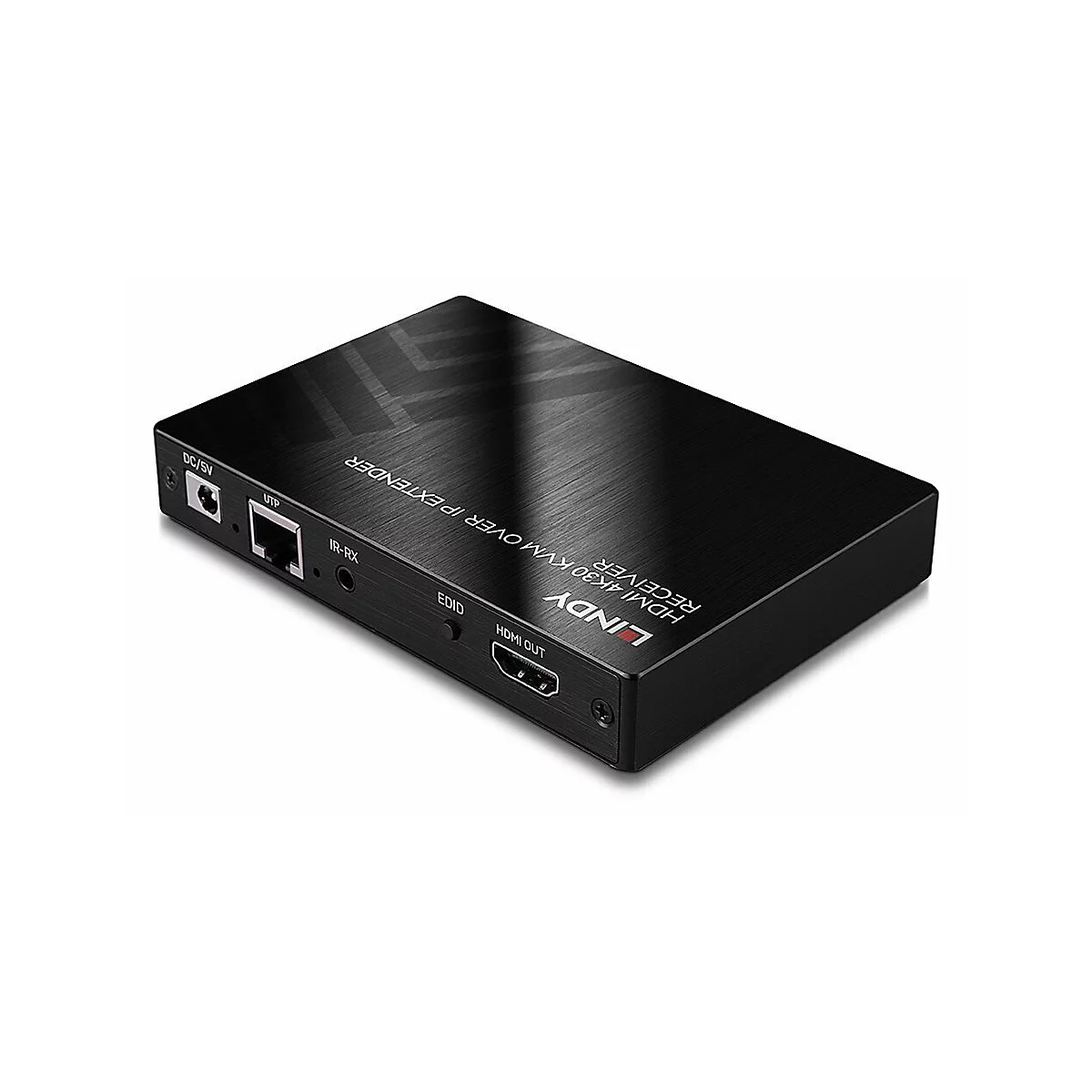 LINDY KVM over IP Extender, Receiver - KVM/Infrarot-Extender - GigE, HDMI