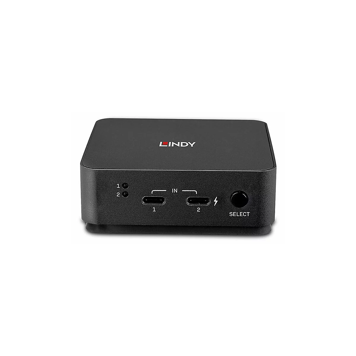 Lindy - KVM-Switch - 4K60 - 2 x KVM/Audio/USB - Desktop