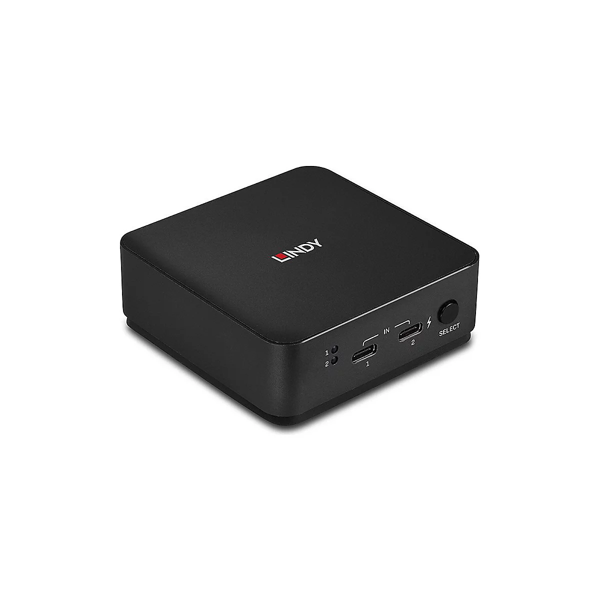 Lindy - KVM-Switch - 4K60 - 2 x KVM/Audio/USB - Desktop
