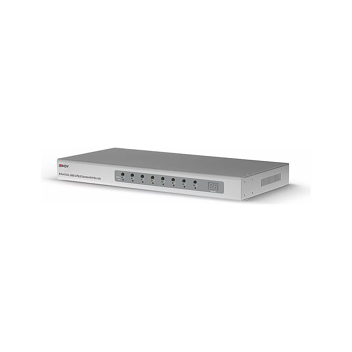 Lindy - KVM-Switch - 8 Anschlüsse - an Rack montierbar