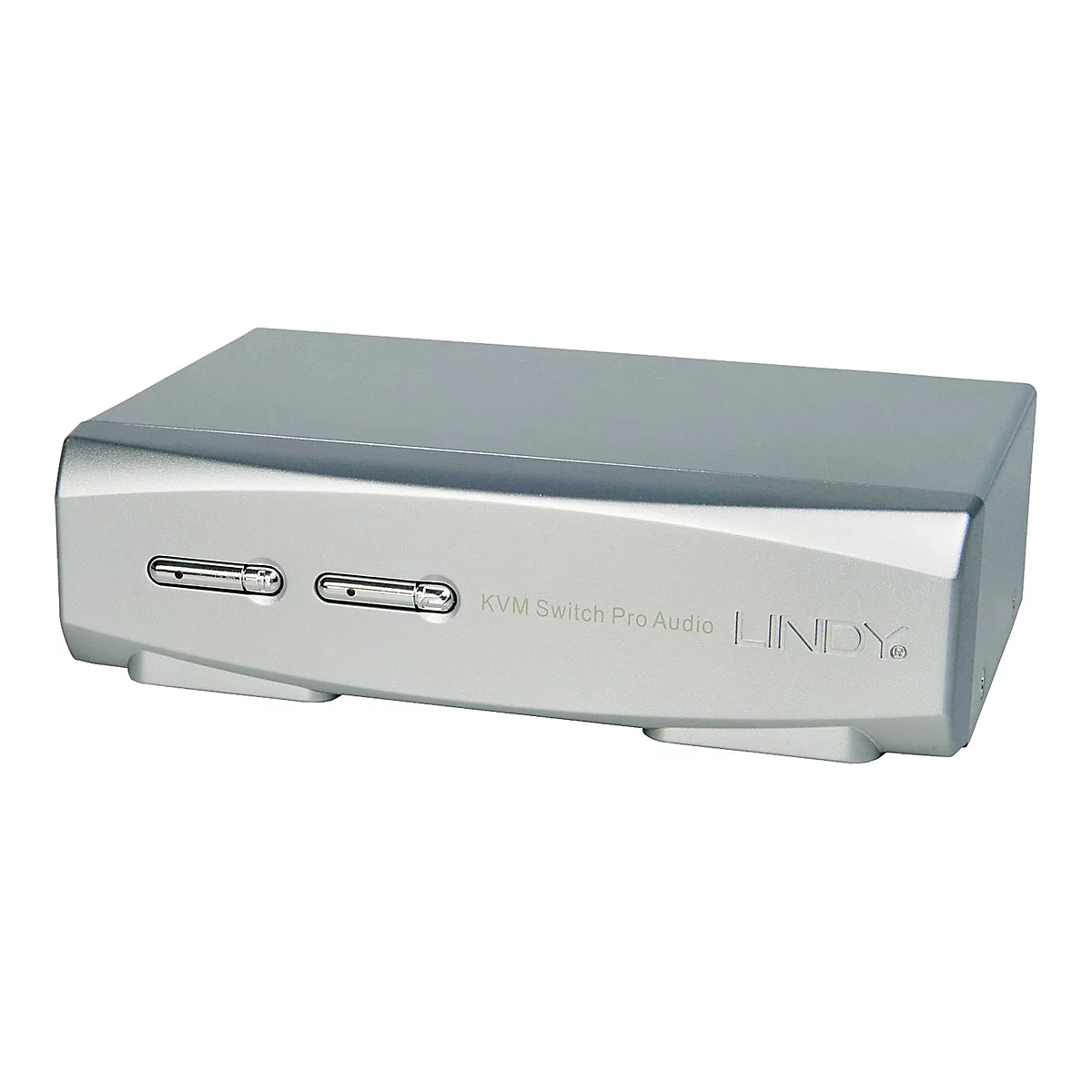 Lindy KVM Switch Pro - KVM-Switch - 2 x KVM port(s) - 1 lokaler Benutzer - Desktop