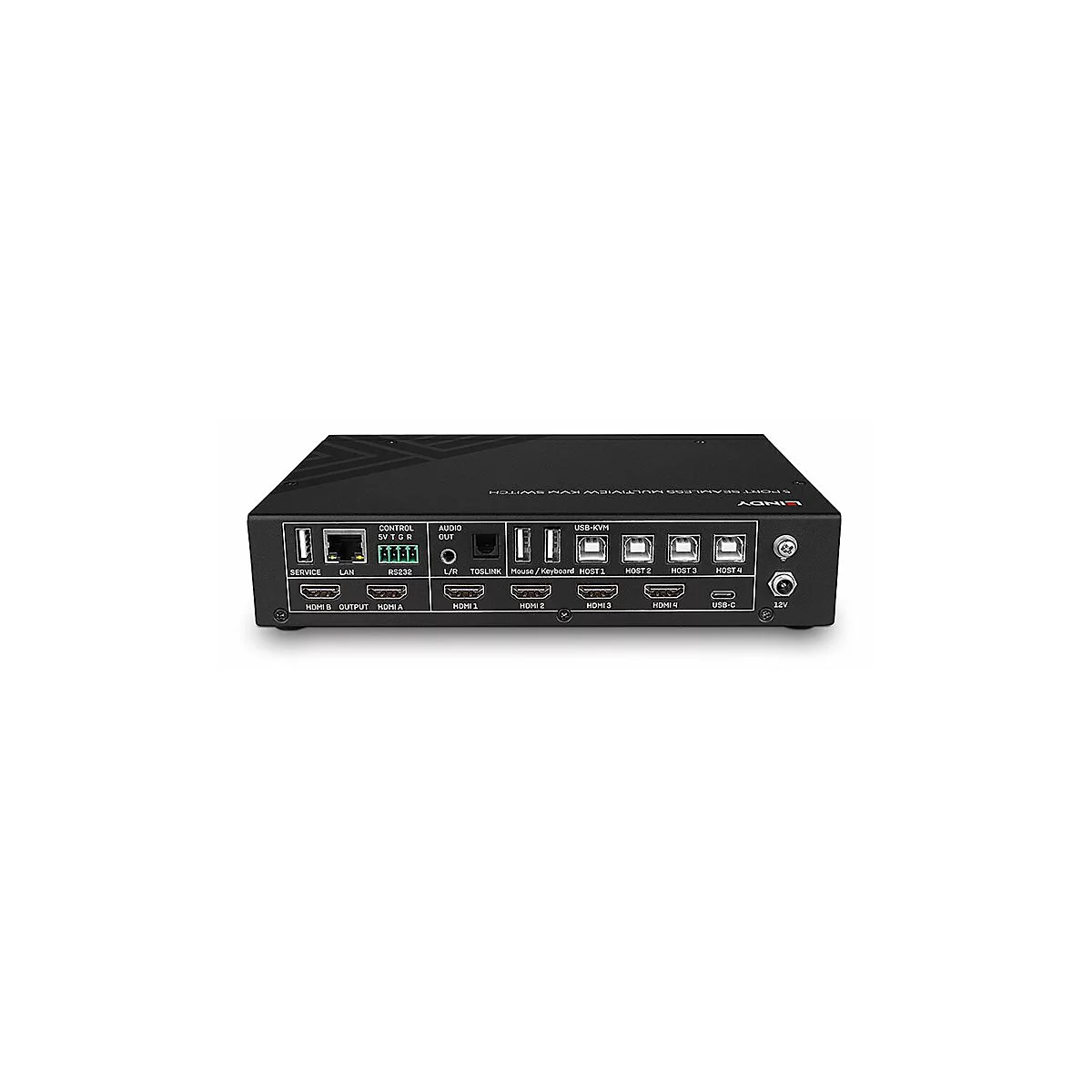 Lindy - KVM-Switch - seamless multiview - 5 x KVM port(s) - Desktop