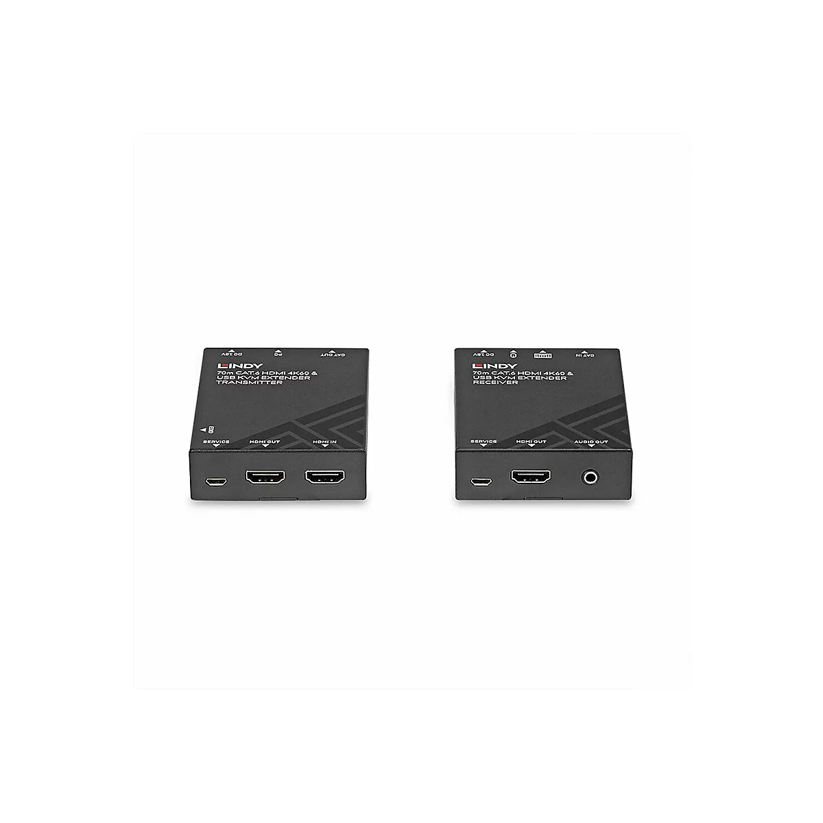 LINDY - Sender und Empfänger - KVM-/Audio-/USB-Extender - über CAT 6 - USB - bis zu 70 m