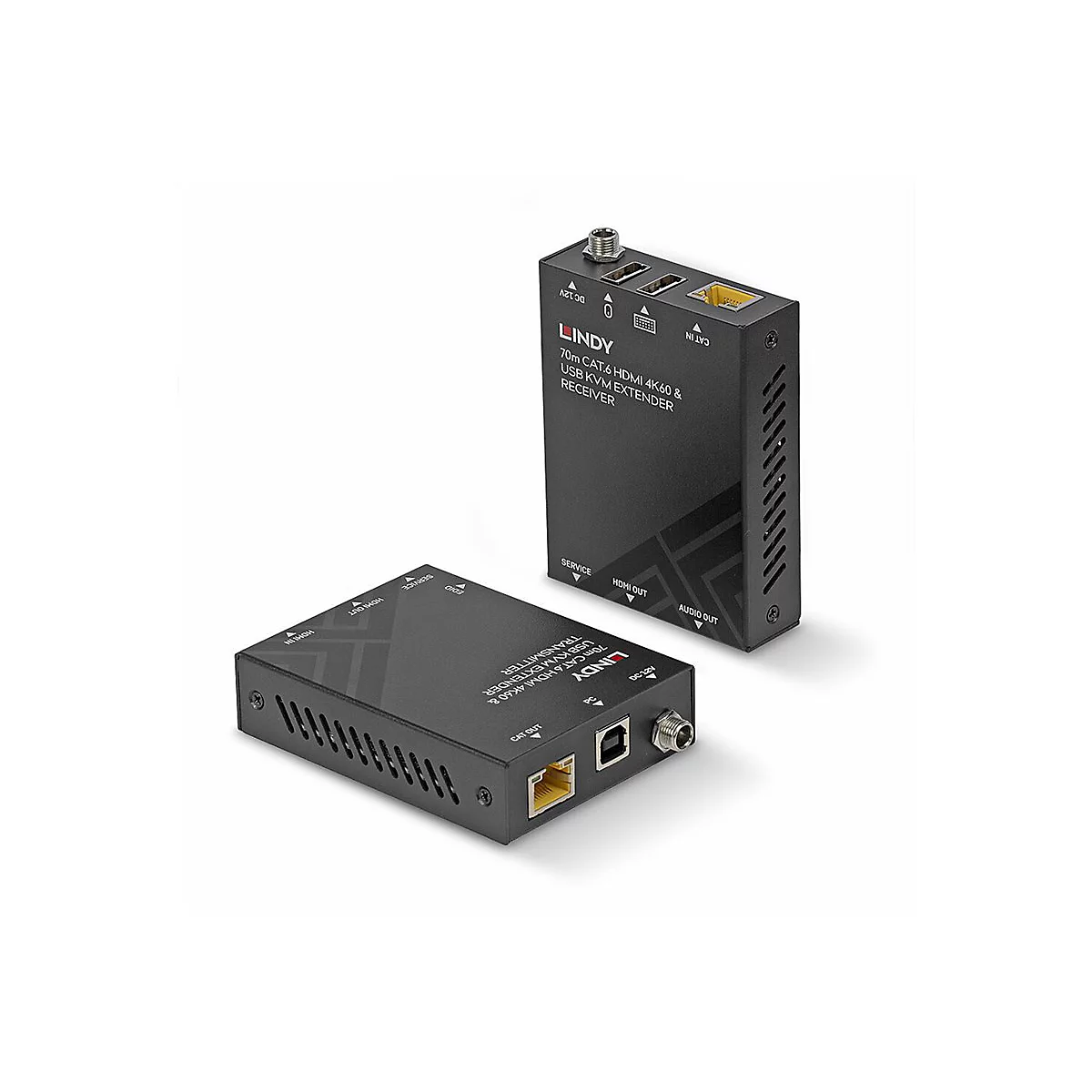 LINDY - Sender und Empfänger - KVM-/Audio-/USB-Extender - über CAT 6 - USB - bis zu 70 m