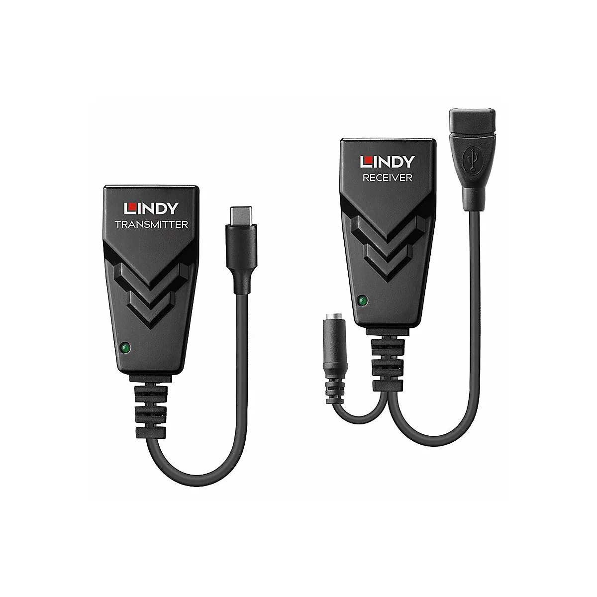 LINDY - Sender und Empfänger - Netzwerkextender - USB 2.0 - über CAT 5e/6 - bis zu 100 m