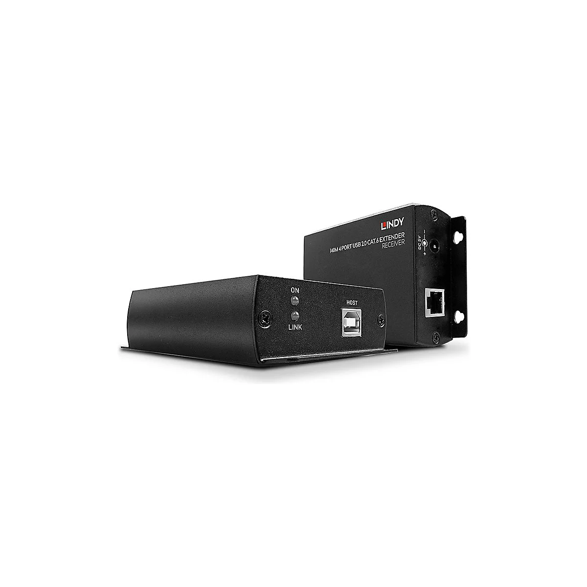 LINDY - Sender und Empfänger - USB-Erweiterung - USB 2.0 - 4 Anschlüsse - bis zu 140 m