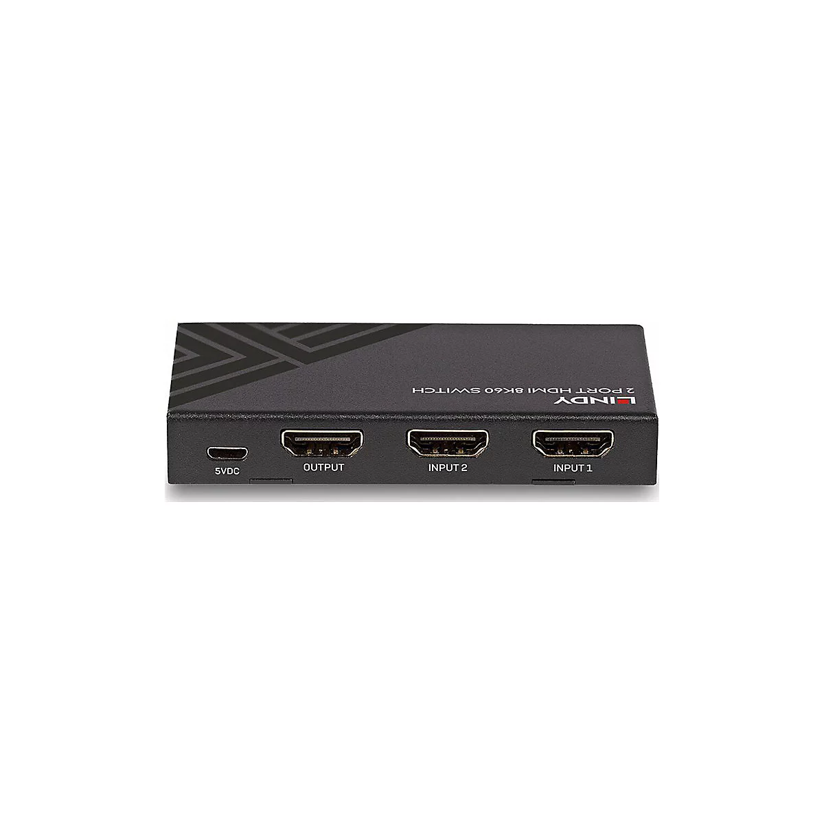 Lindy - Video/Audio-Schalter - 8K60 - 2 x HDMI - Desktop