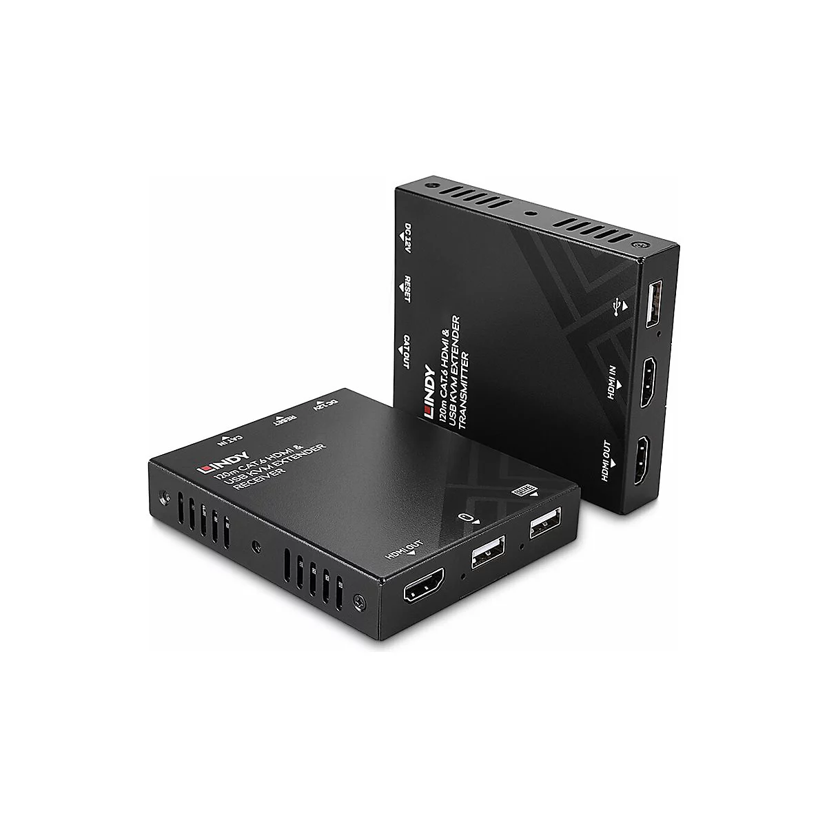 LINDY - Video/Audio/USB-Verlängerungskabel - HDMI - über CAT 6 - bis zu 120 m