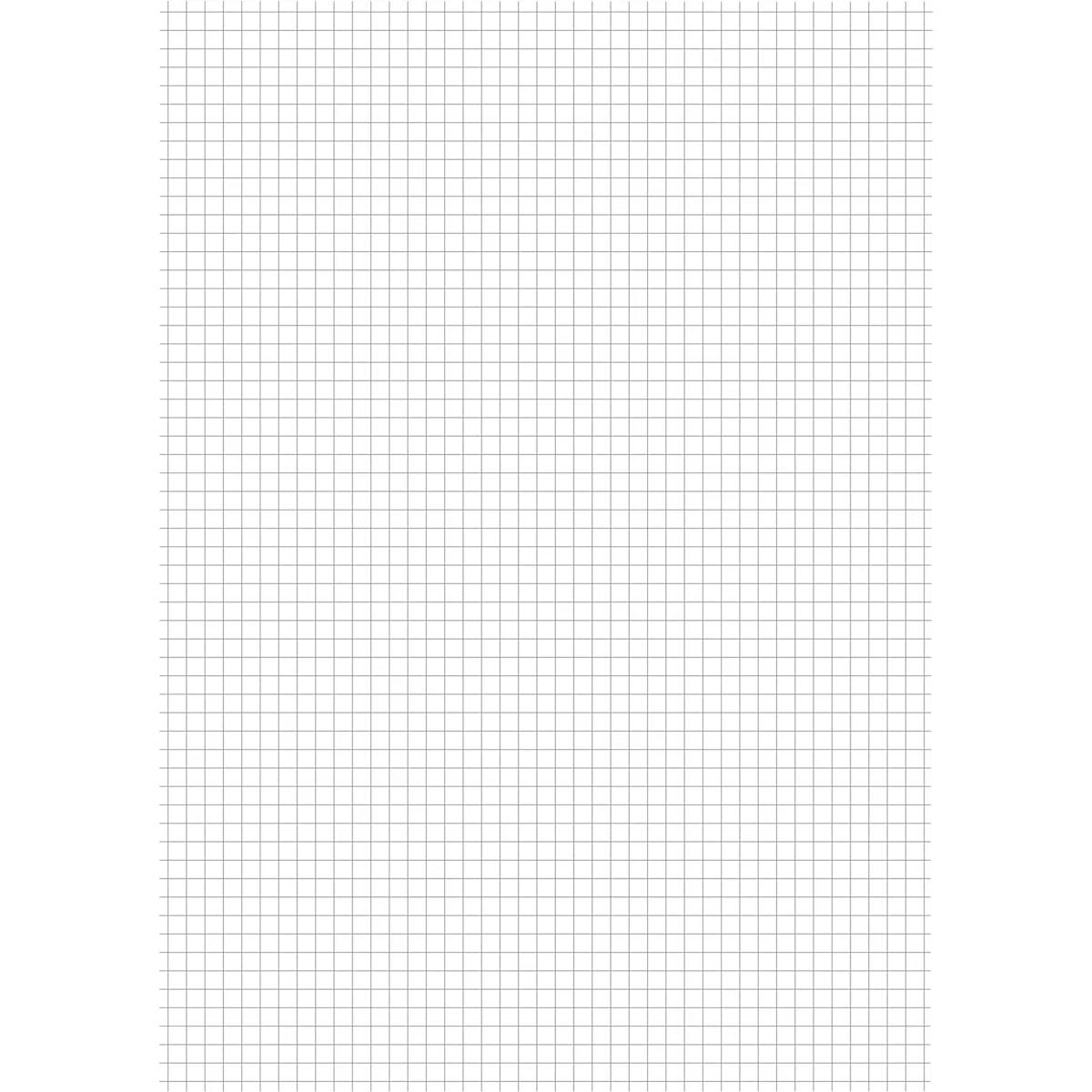 Papier quadrillé blanc fin avec de fines lignes grises formant un motif de grille.