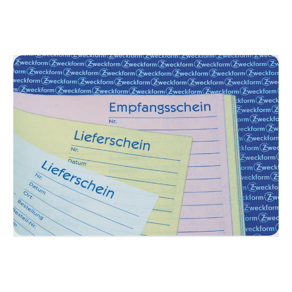 Livret de formulaires Avery® Zweckform Déclaration de consentement à la protection des données RGPD 1782, A4, autocopiant, copies carbone &amp; perforation, 2 x 40 feuilles