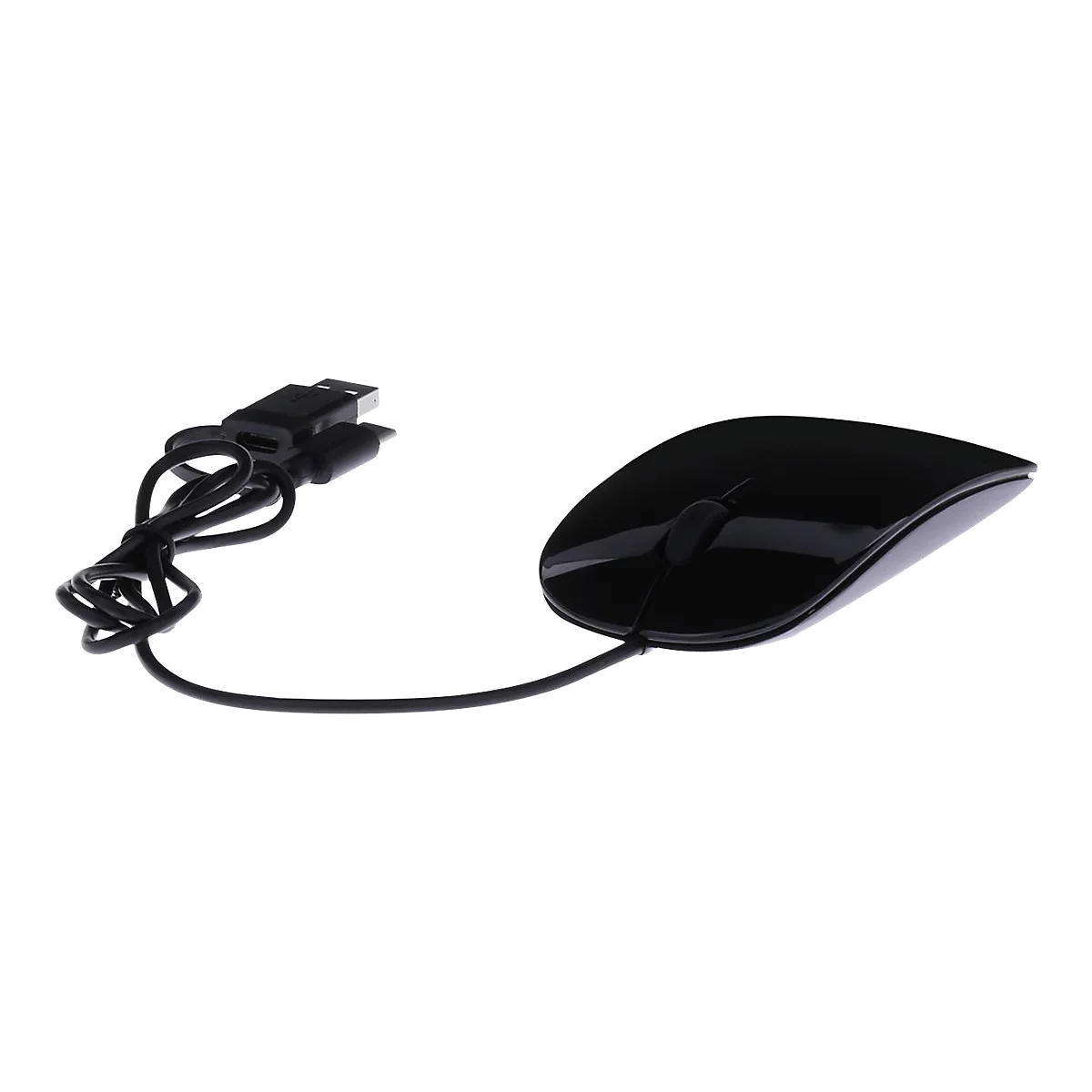 LMP Easy Mouse - Maus - optisch - 2 Tasten - kabelgebunden - USB, USB-C
