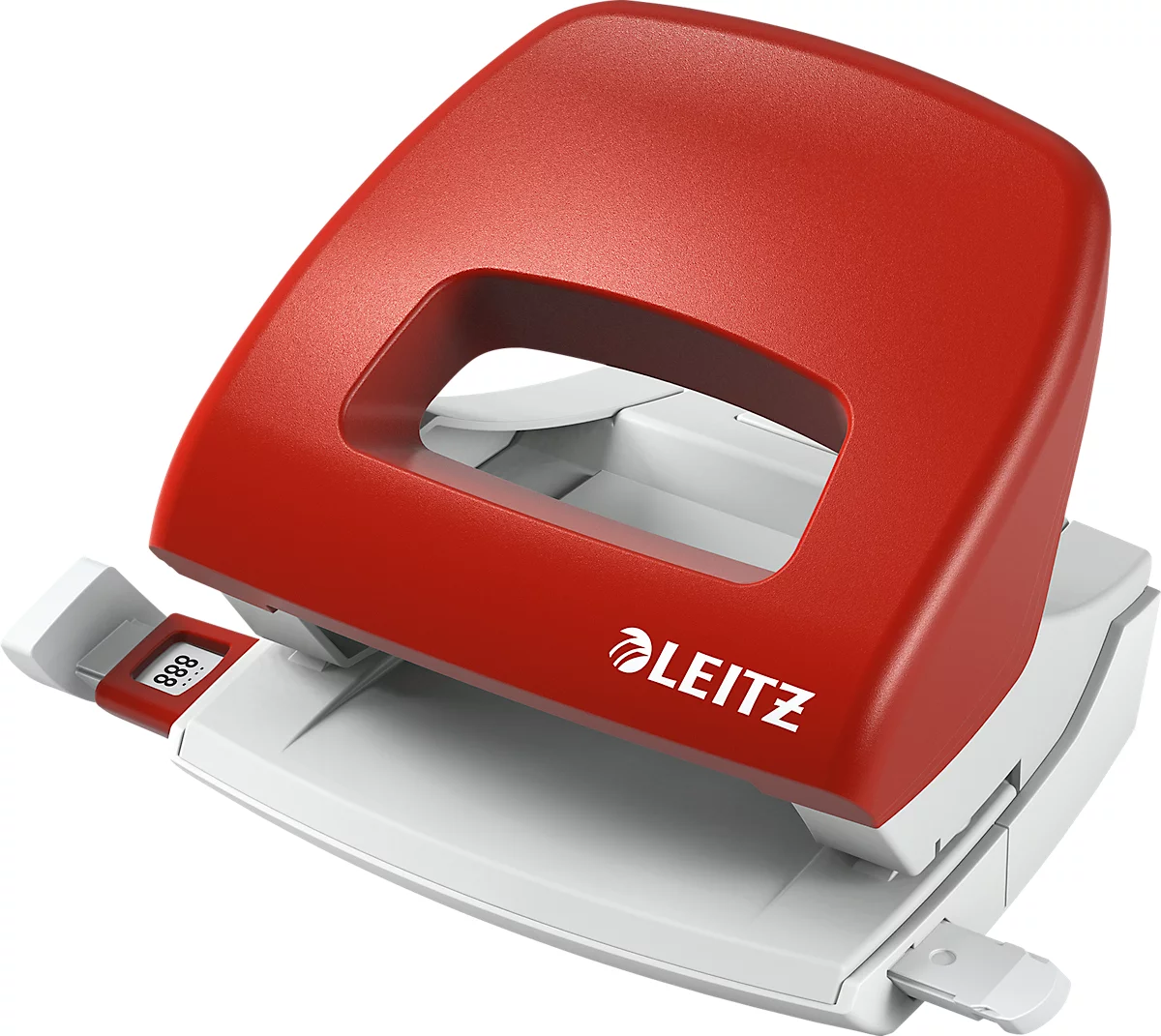 Locher LEITZ® NeXXt Series 5038, Lochleistung 16 Blatt, rot