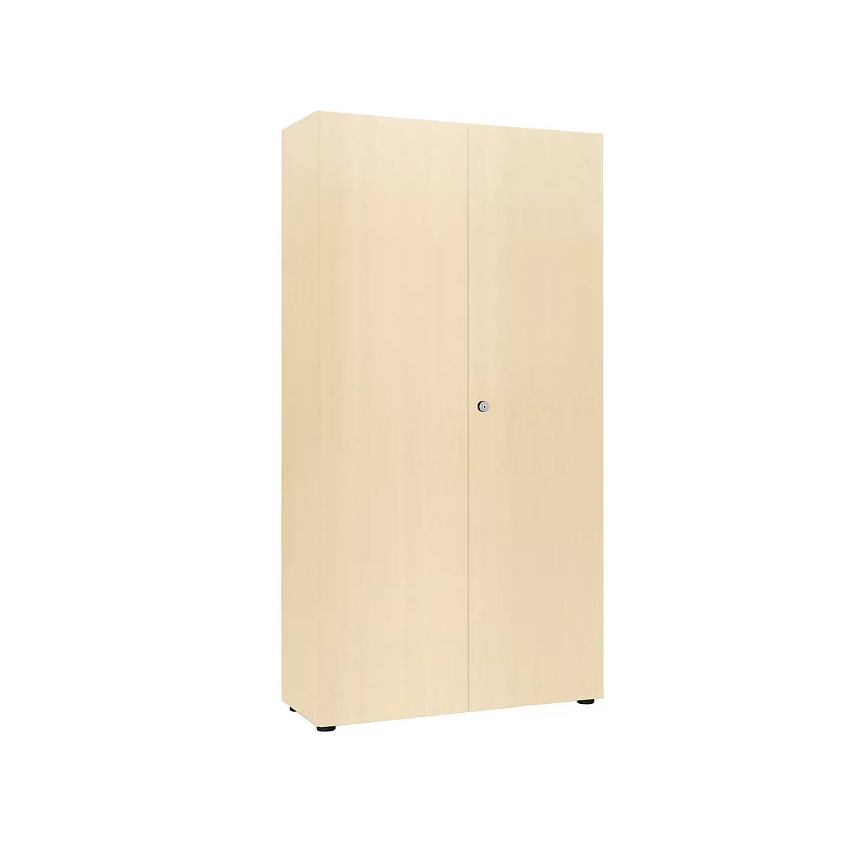 Locker 2-deurs, zonder akoestisch front, B 1000 x D 450 x H 2300 mm, ahorndecor
