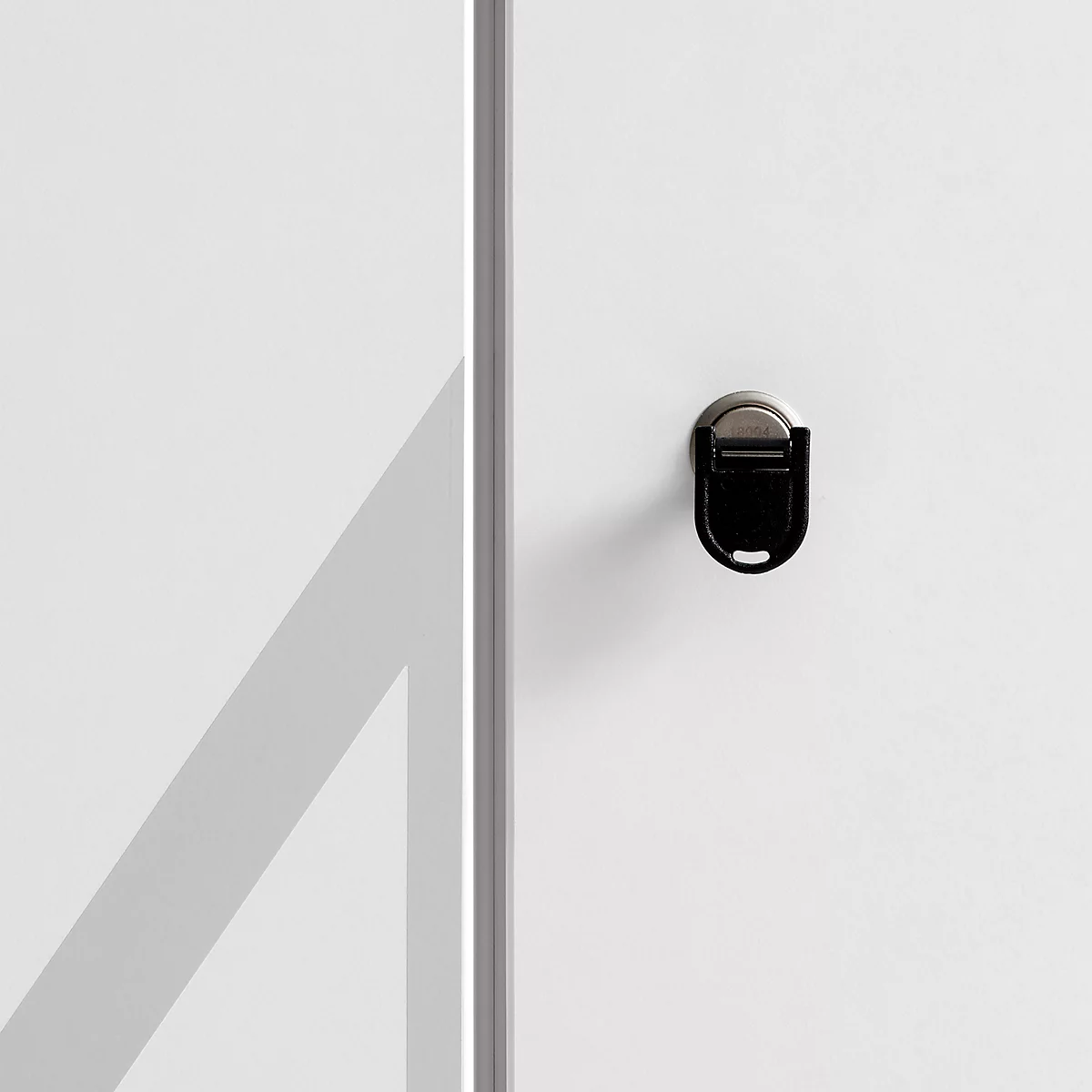 Lockerkast, B 1250 x D 430 x H 1548 mm, 12 afsluitbare vakken met cijfers, wit/basaltgrijs
