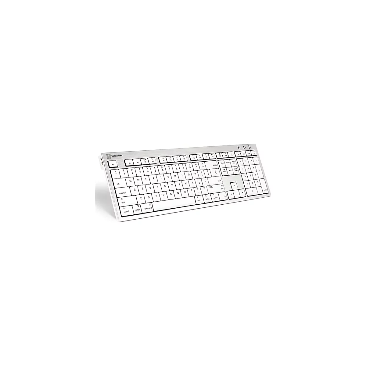 LogicKeyboard Alba Slimline - Tastatur - Mac - USB - QWERTY - GB