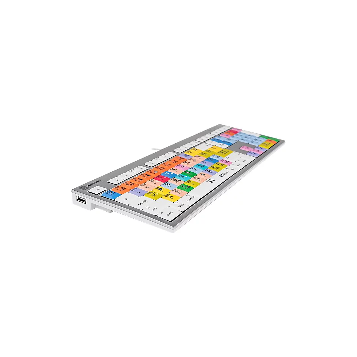 LogicKeyboard Apple Logic Pro X Mac ALBA - Tastatur - USB - AZERTY - Französisch