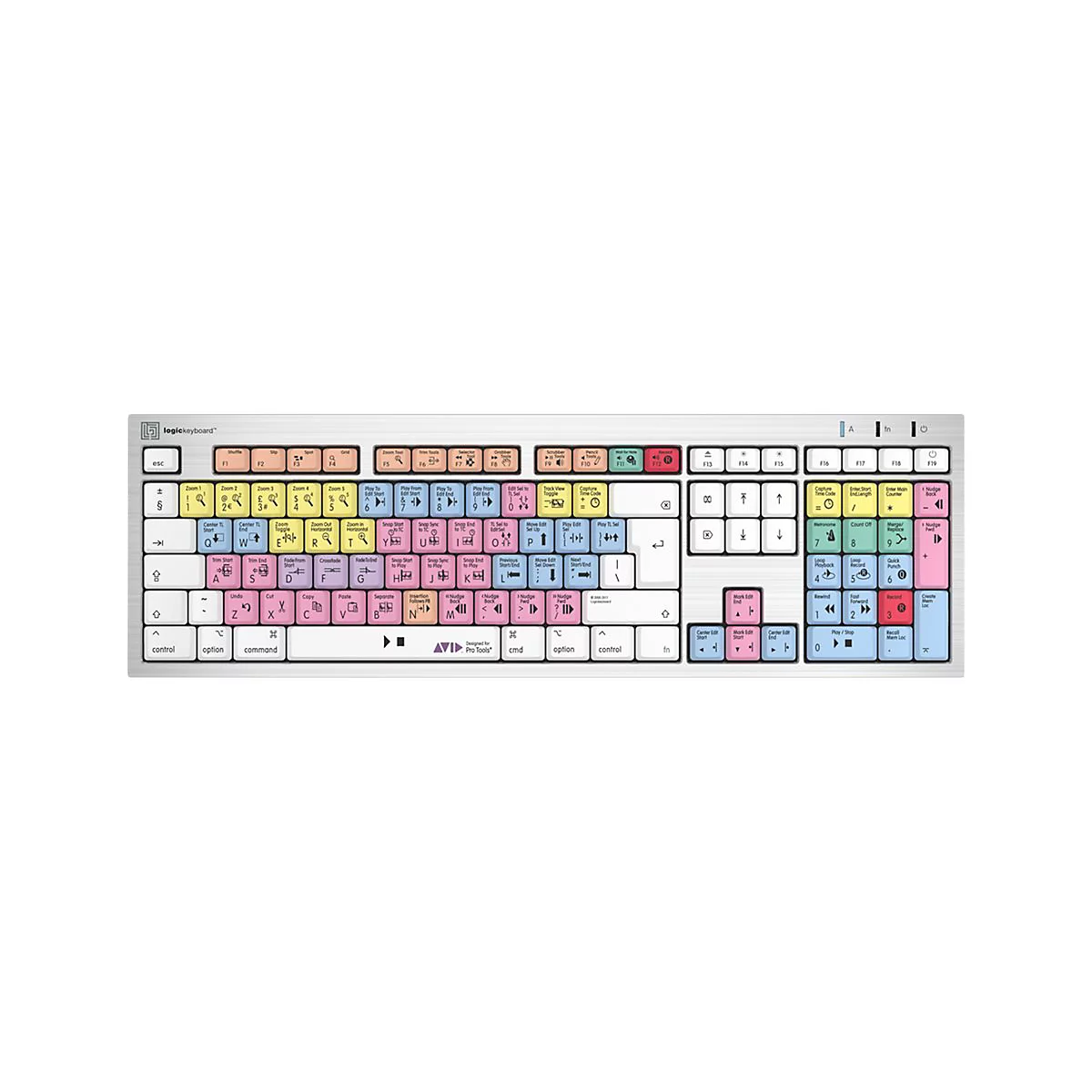 LogicKeyboard Avid Pro Tools ALBA - Tastatur - USB - QWERTY - GB - für Avid Pro Tools
