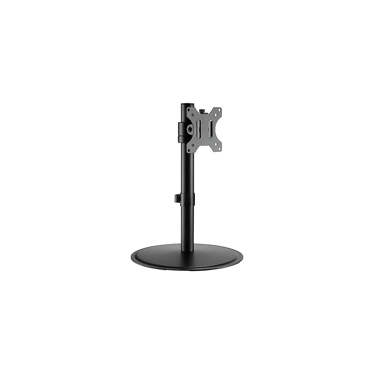 LogiLink - Aufstellung - neigbar - für Monitor / Curved-Monitor - Stahl, Kunststoff - Schwarz