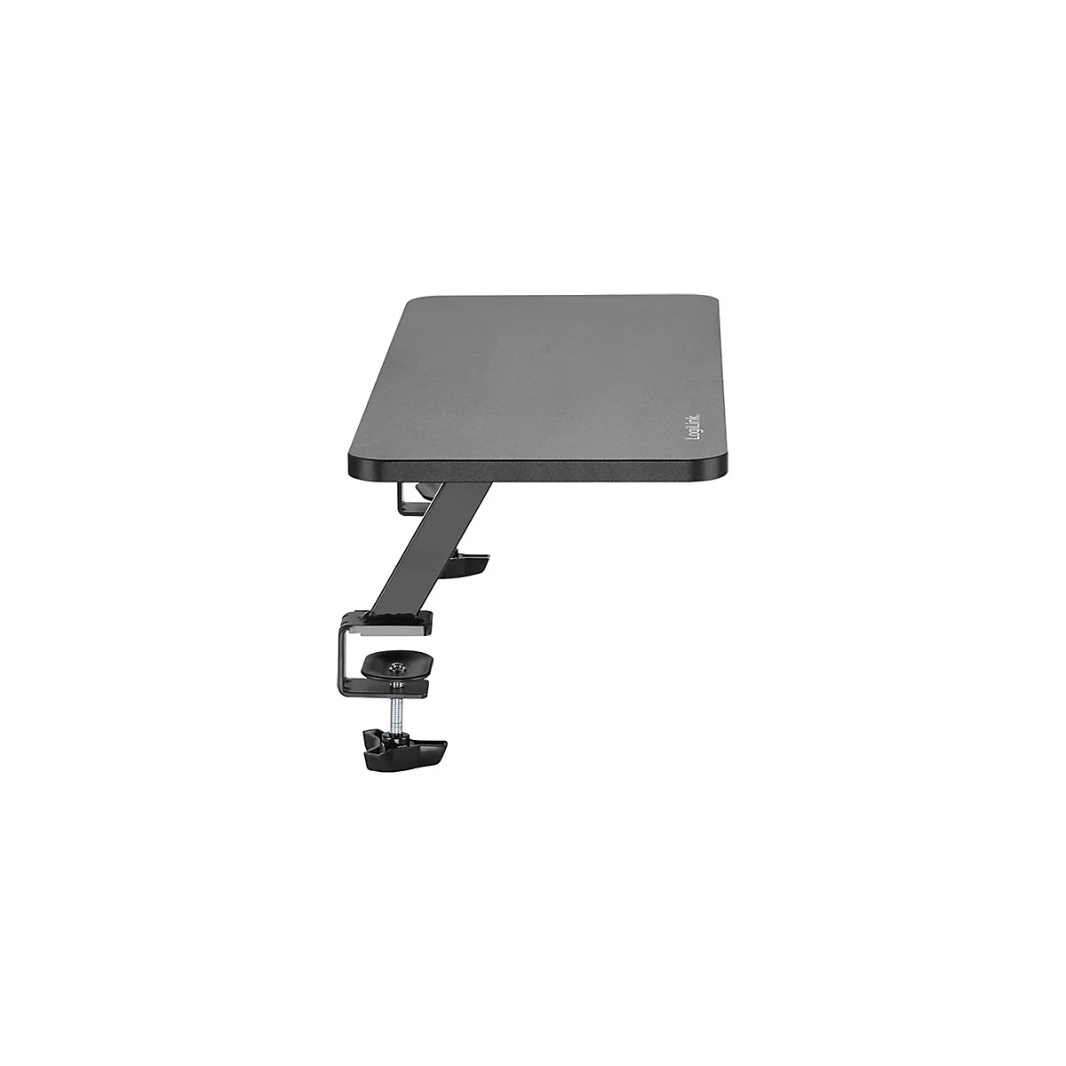 LogiLink - Aufstellung - Riser - für Monitor - 650 mm lang - Stahl, Graukarton, Kunststoff