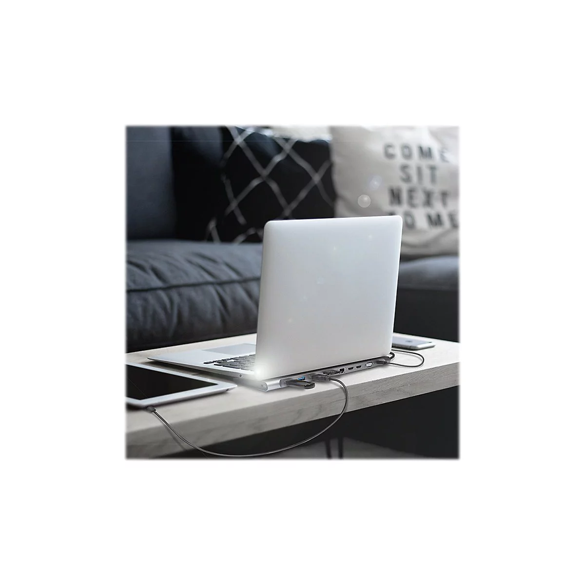 LogiLink - Dockingstation - USB-C 3.2 Gen 1 - 2 x HDMI, VGA - 1GbE