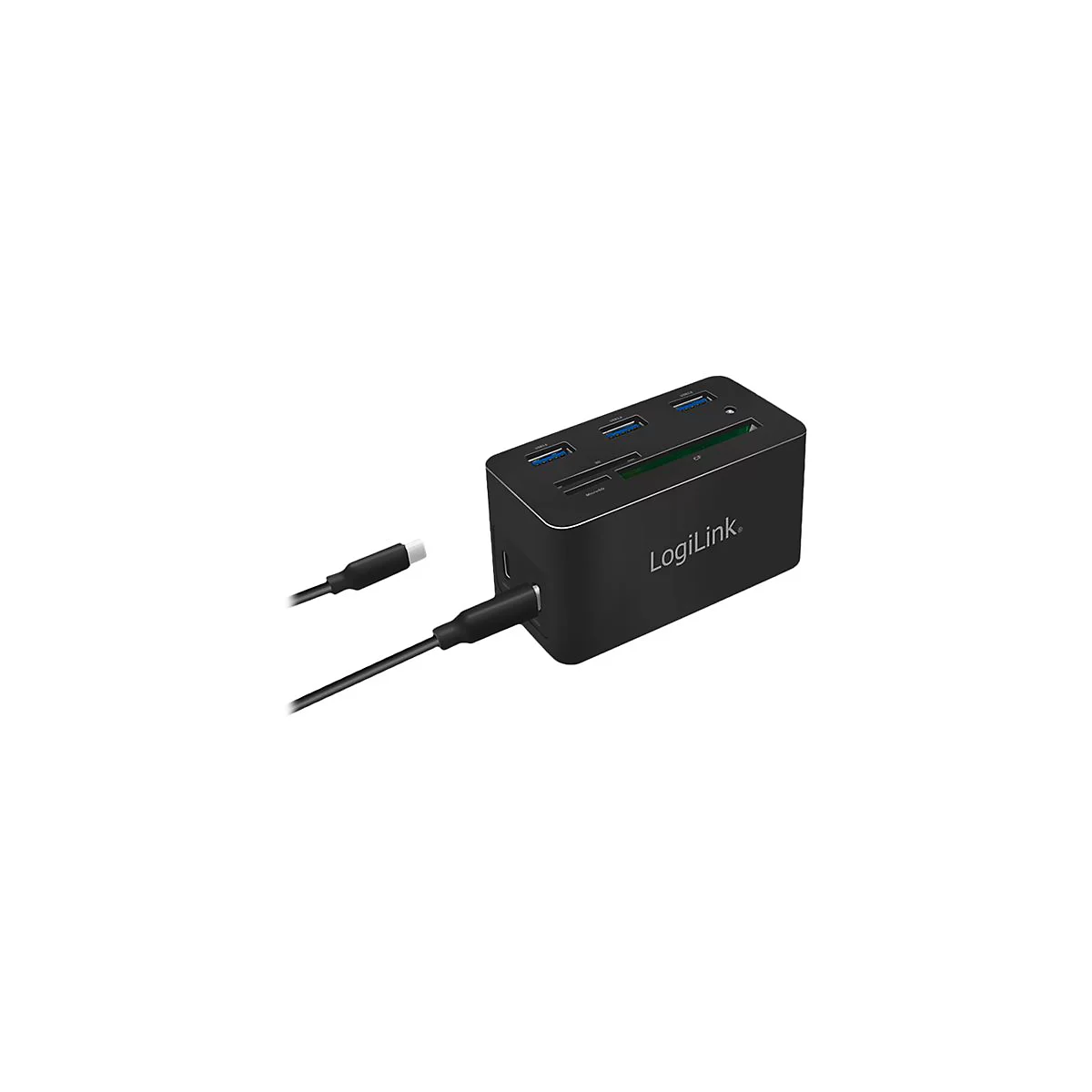 LogiLink - Dockingstation - USB-C 3.2 Gen 1 - HDMI - 1GbE