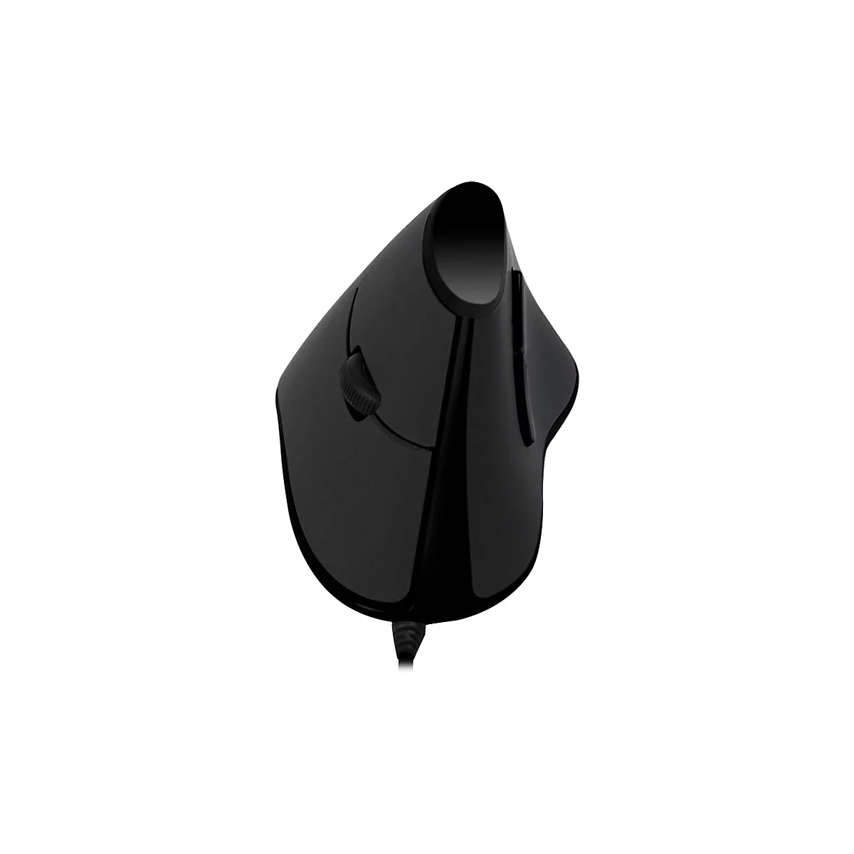 LogiLink Ergonomic Vertical - vertikale Maus - USB - Schwarz