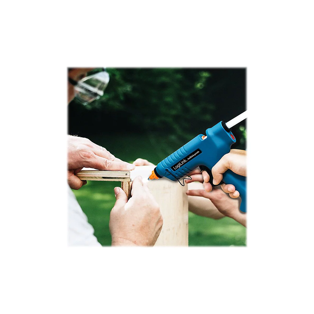 LogiLink - Heißklebepistole - schnurlos - 80 W - 11.2 mm