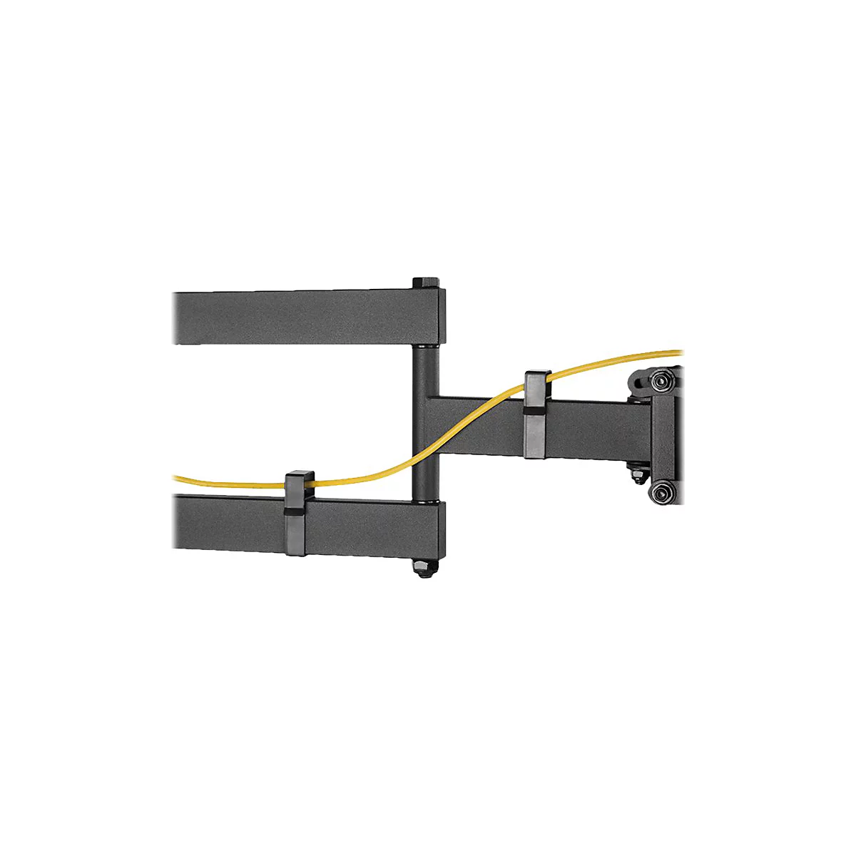 LogiLink - Klammer - full-motion - für LCD-TV / gekrümmter LCD-TV - Schwarz