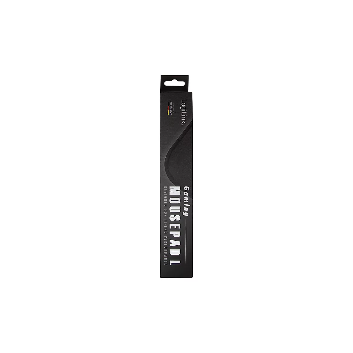 LogiLink L - Mauspad - Schwarz
