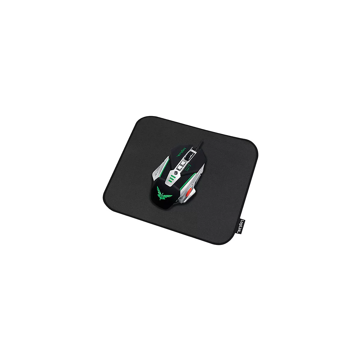 LogiLink M - Mauspad - Schwarz